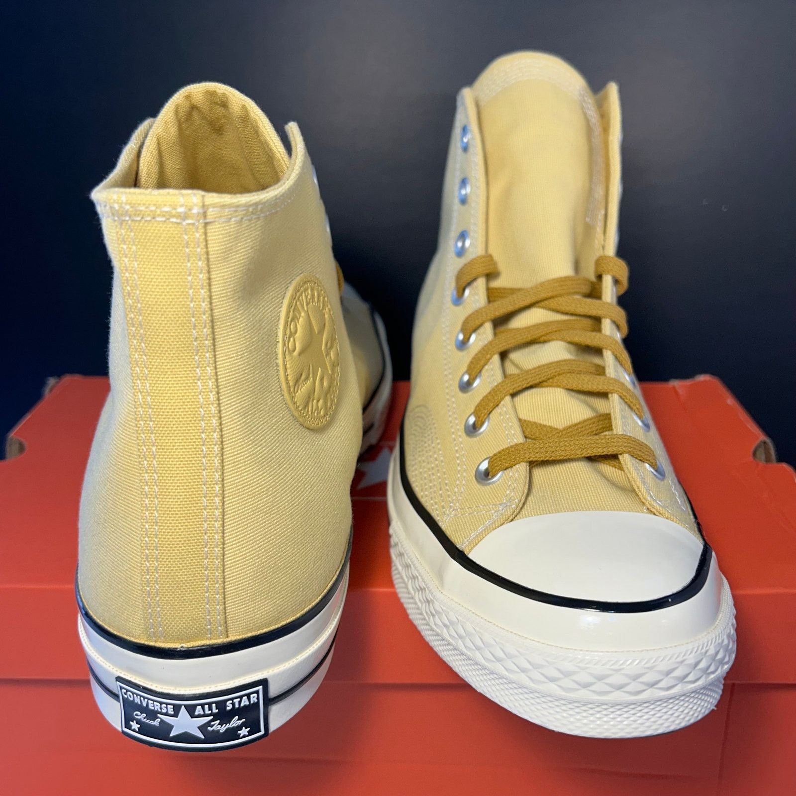 Converse Converse Chuck 70 Hi "Jungle Cloth Yellow" Men 12 A03436C Size US 12 / EU 45 - 5 Thumbnail