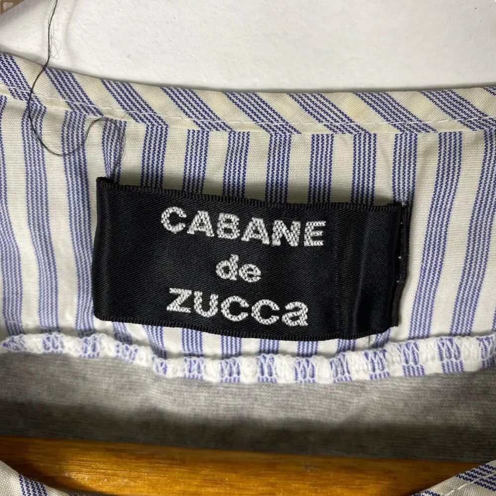 CABANE de ZUCCa CABANE DE ZUCCA Double Layer Button Tee Shirt Medium Size Size M / US 6-8 / IT 42-44 - 5 Thumbnail