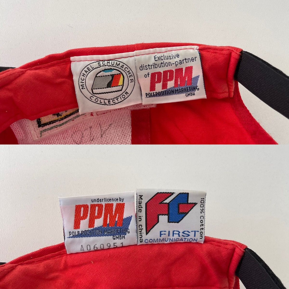 Ferrari Ferrari 1998 F1 Dekra 3 Michael Schumacher Team Vintage Cap Size ONE SIZE - 11 Thumbnail