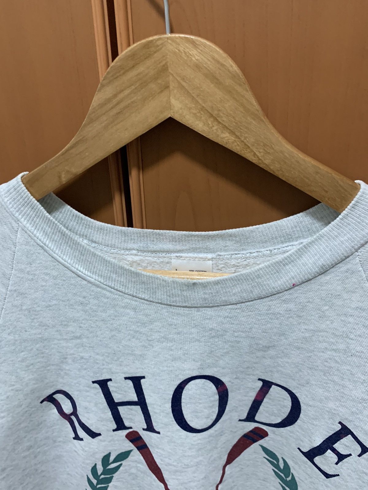 Fruit Of The Loom Vintage Rhode Island Crewneck Sweatshirt Size US L / EU 52-54 / 3 - 9 Thumbnail