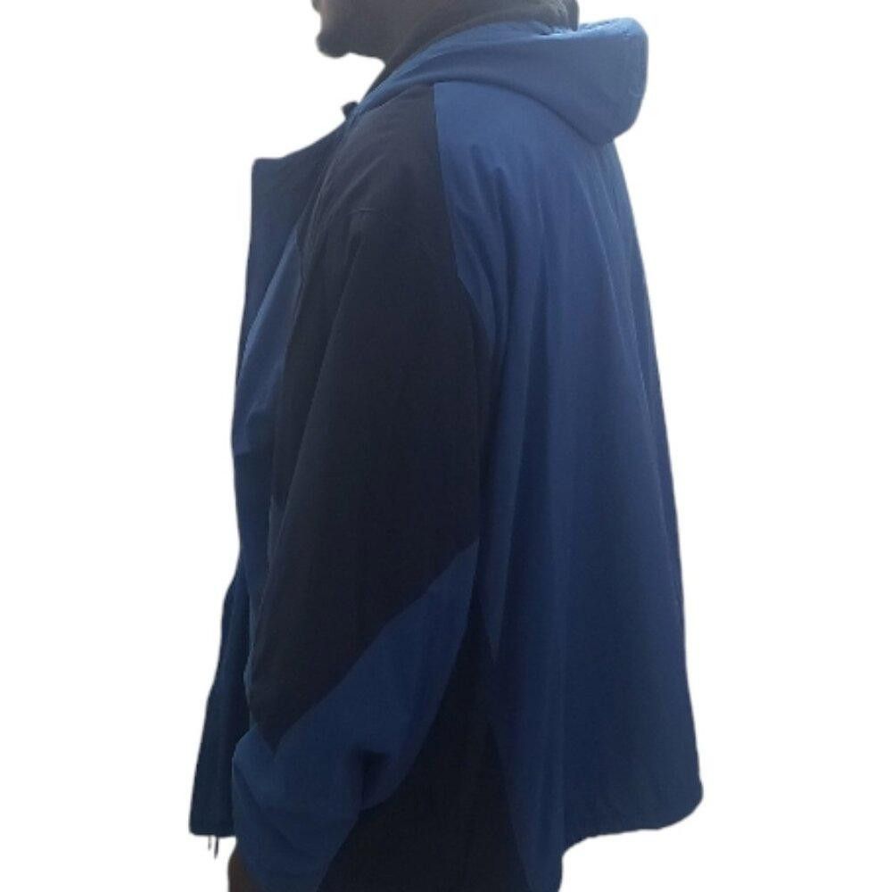 Designer CT1874 King Size Blue Fleece Lined Jacket with Hood 7XL Size US XXL / EU 58 / 5 - 9 Thumbnail