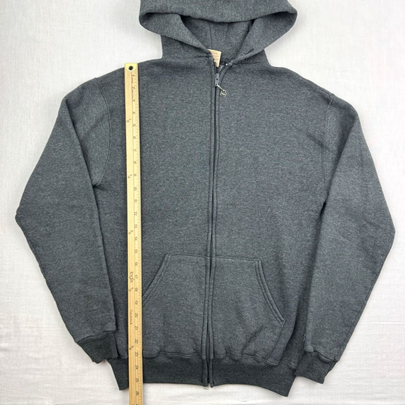 Russell Athletic VINTAGE Russell Athletic Hoodie Adult M Gray USA 70s Full Zip Hooded Pockets Mens Size US M / EU 48-50 / 2 - 7 Thumbnail