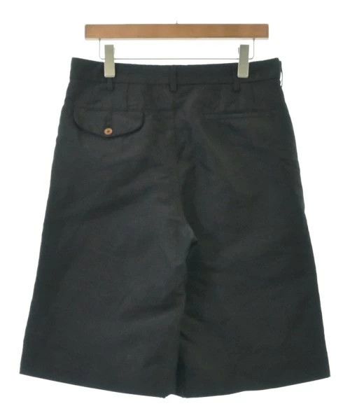Comme des Garcons Homme Plus Shorts Polyester Plain Zip Fly Half Pants Black Size US 32 / EU 48 - 2 Thumbnail