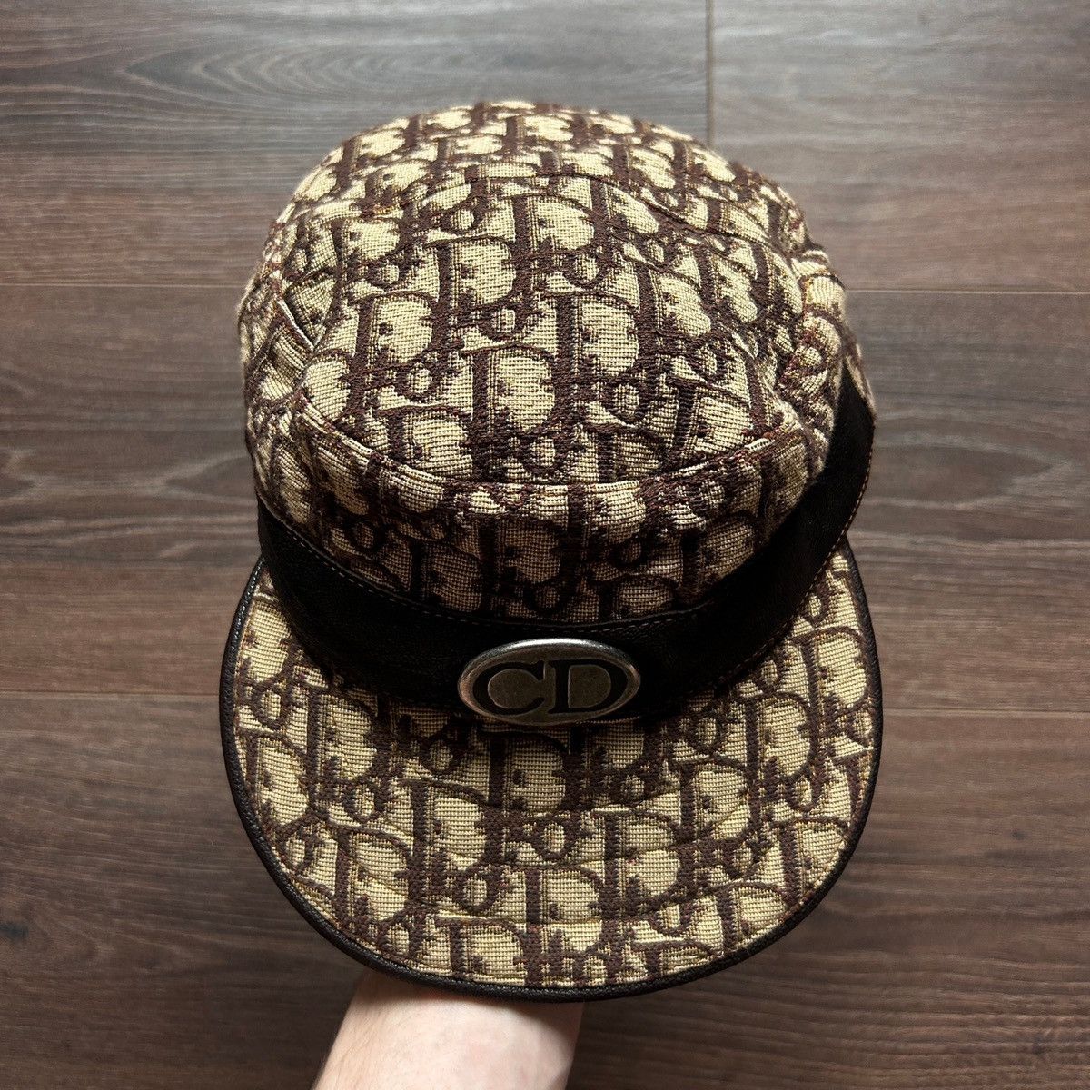 Christian Dior Monsieur Christian Dior Boutique Paris Monogram Cap Size ONE SIZE - 3 Thumbnail