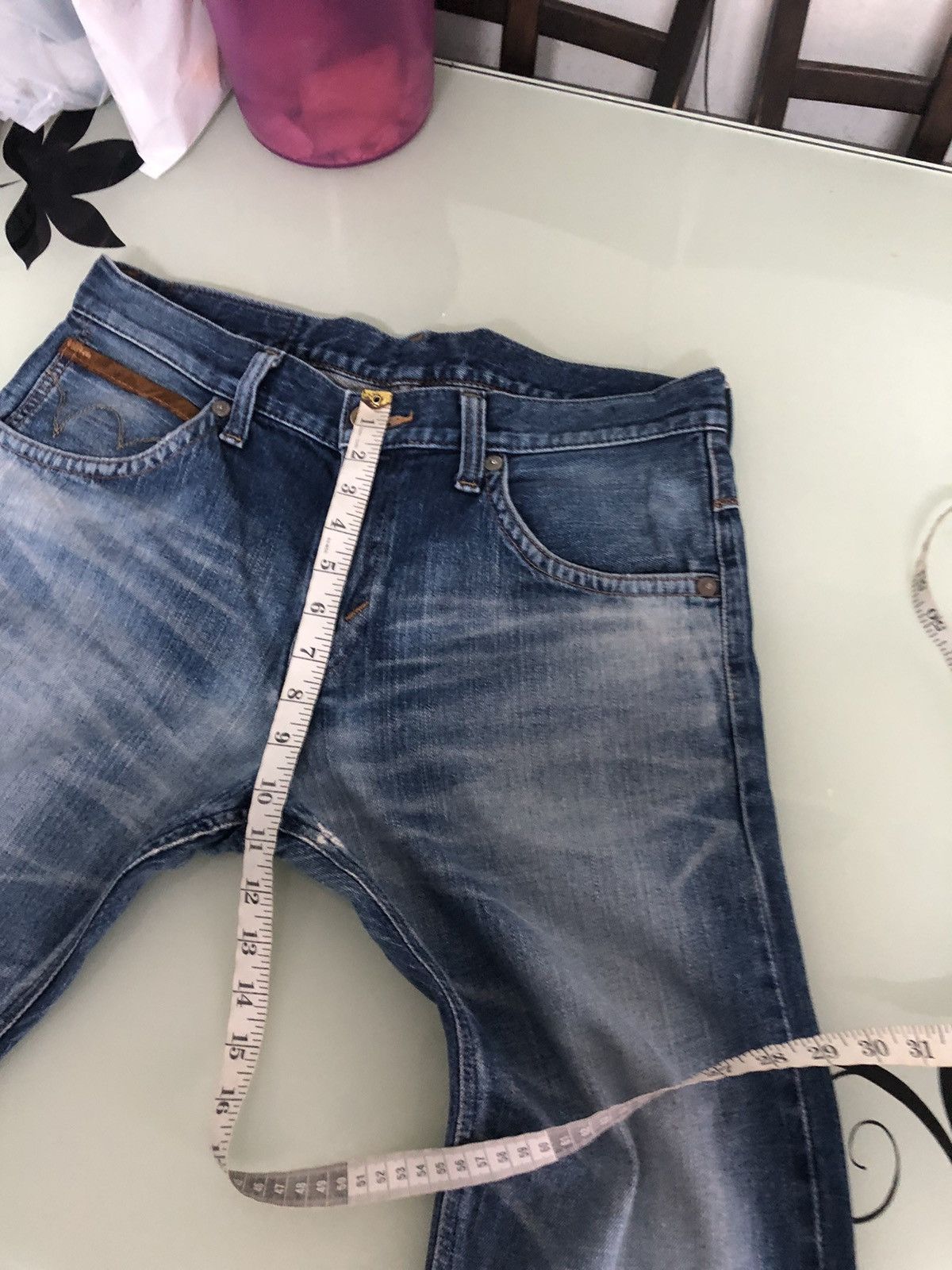 Edwin Vintage Edwin Distressed Denim Size US 32 / EU 48 - 14 Thumbnail