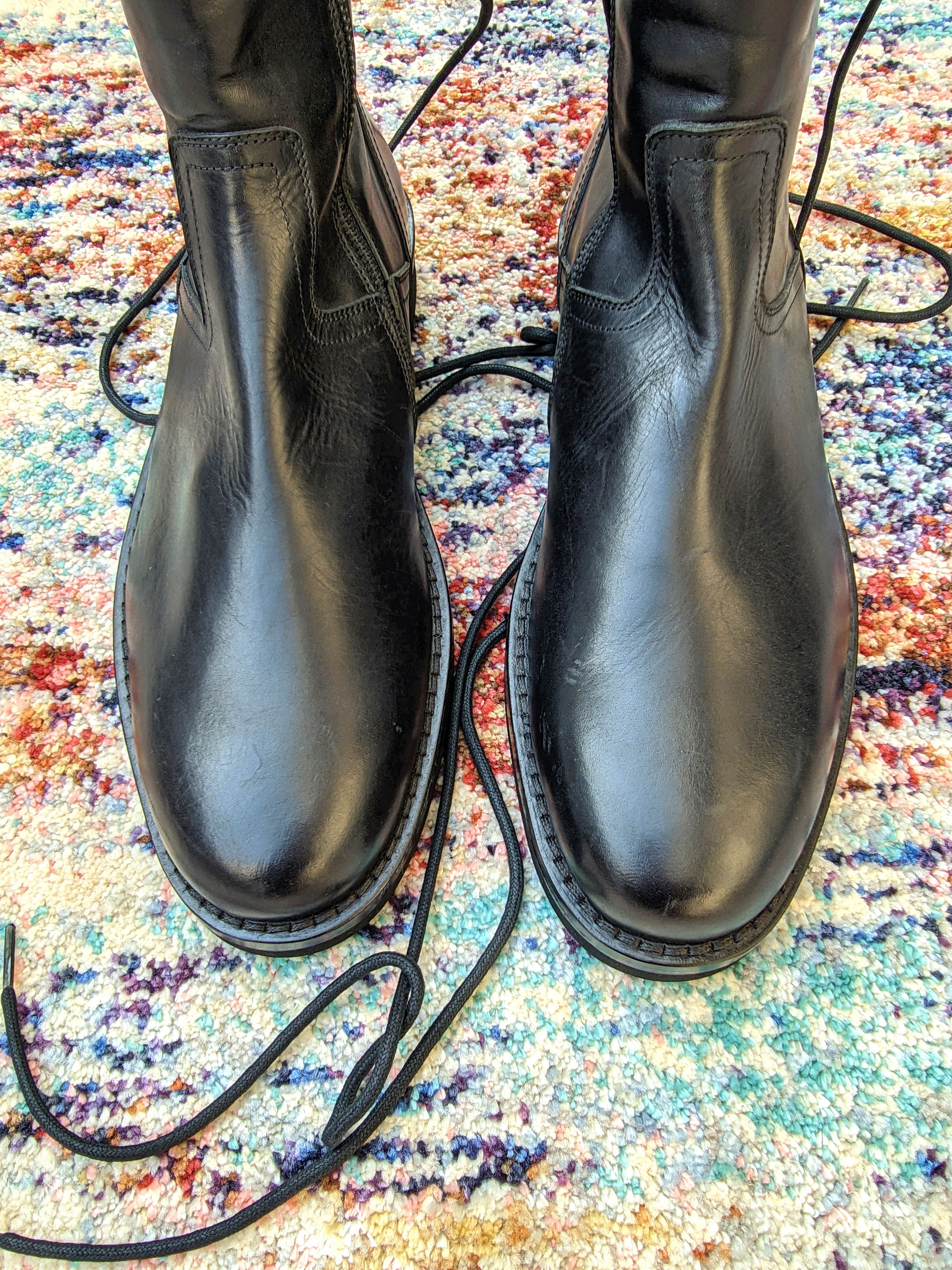 Ann Demeulemeester Ann Demeulemeester leather boots Size US 10 / EU 43 - 2 Thumbnail