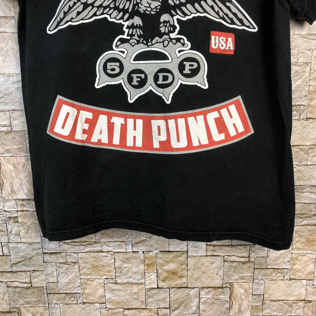 Band Tees Five Finger Death Puch band metal Black T-Shirt #A539 Size US M / EU 48-50 / 2 - 6 Thumbnail