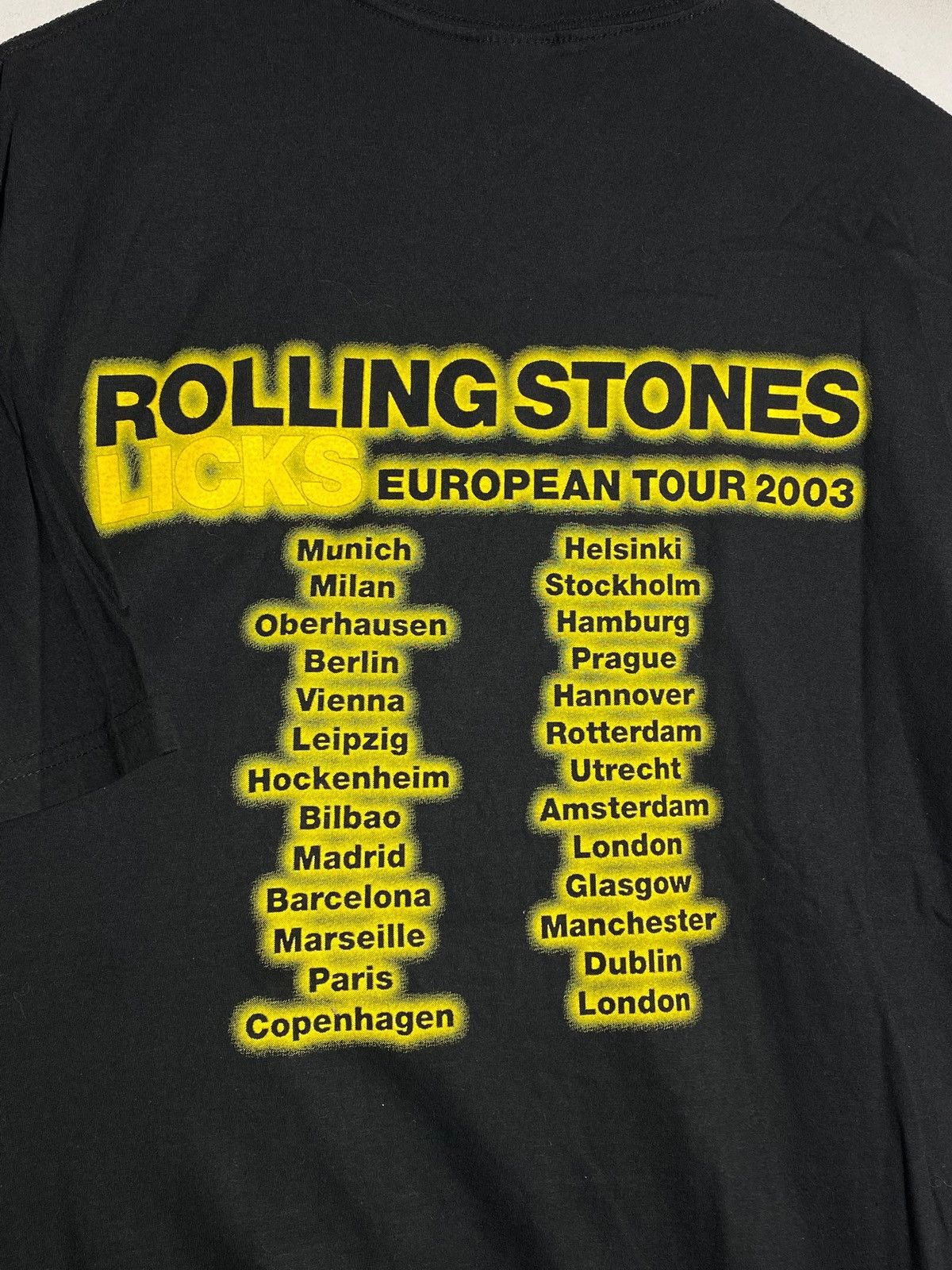 Other 🔥 2003 ROLLING STONES FLAME TONGUE TEE Y2K ROCK ENERGY Size US L / EU 52-54 / 3 - 7 Thumbnail