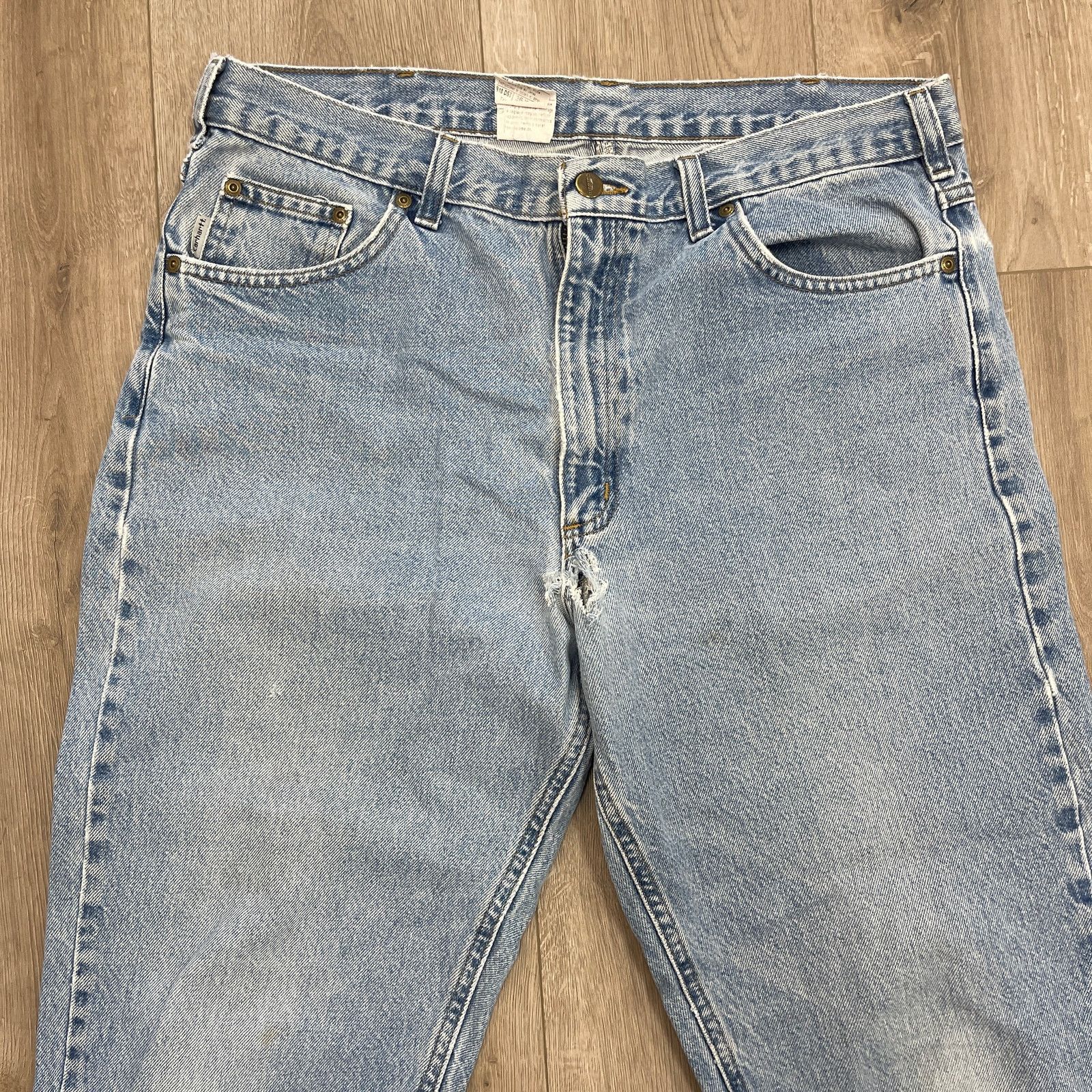 Carhartt CARHARTT TRADITIONAL FIT DENIM JEANS SIZE 36X34 B7 Size US 36 / EU 52 - 2 Thumbnail