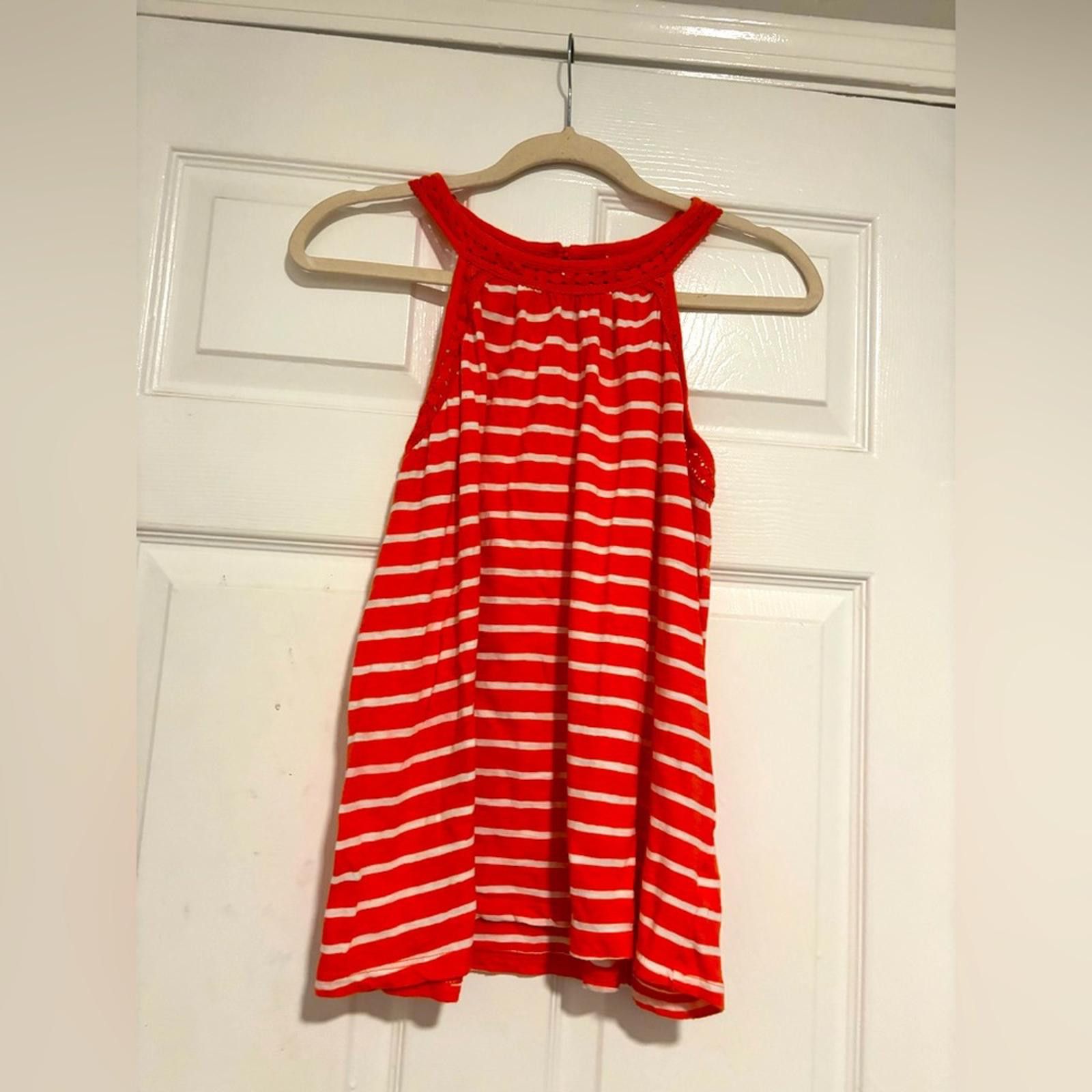 Other Orange and White Striped Halter Top Size M / US 6-8 / IT 42-44 - 1 Thumbnail