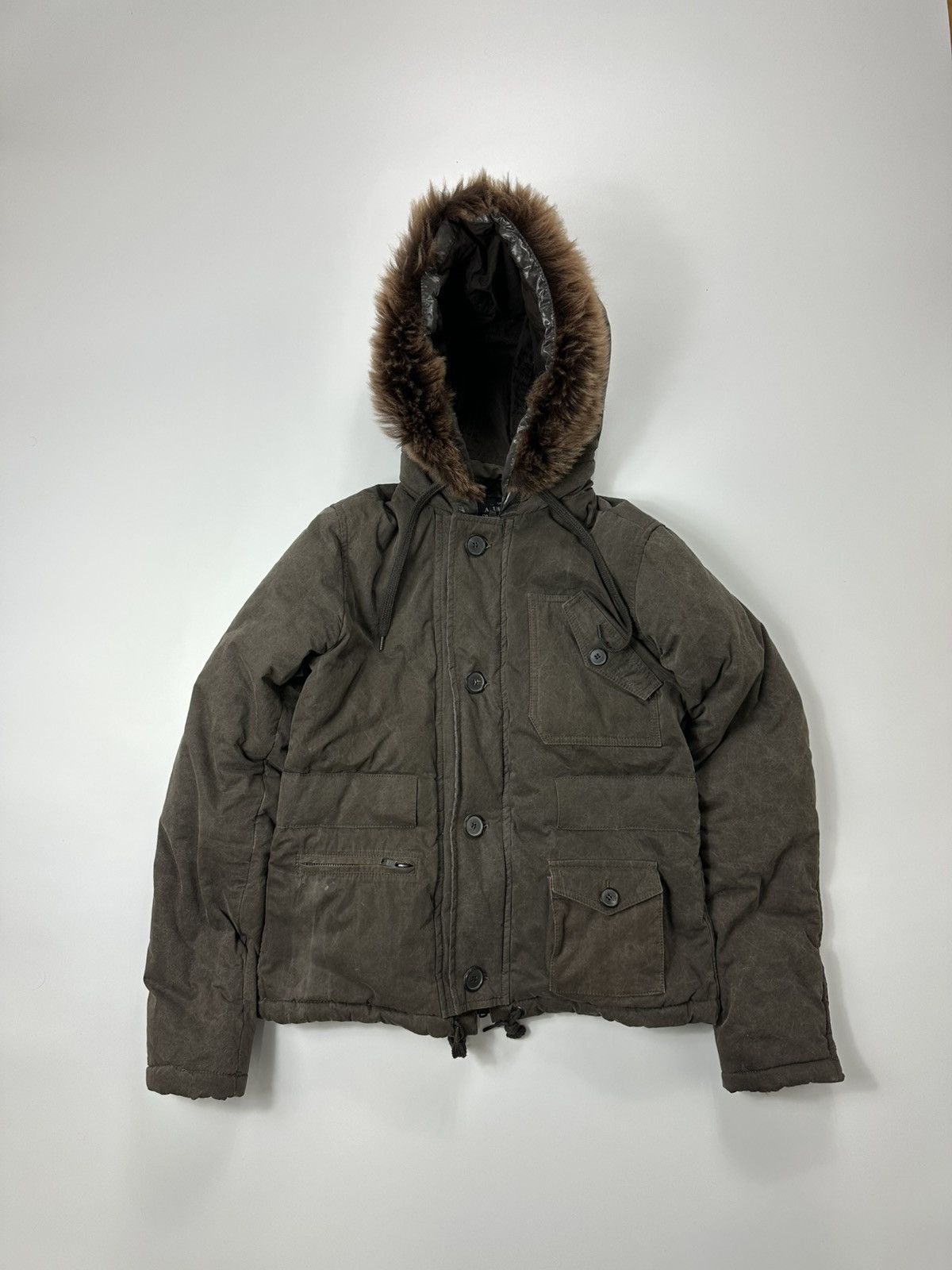 Allsaints Allsaints Faux Fur Bomber Jacket Women's Brown Size M / US 6-8 / IT 42-44 - 1 Thumbnail