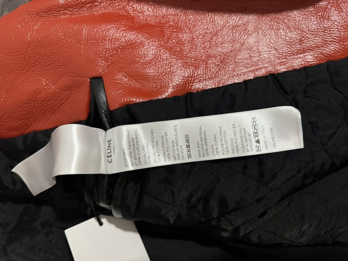 Celine × Hedi Slimane Celine FW23 Leather Jacket Size US S / EU 44-46 / 1 - 14 Thumbnail