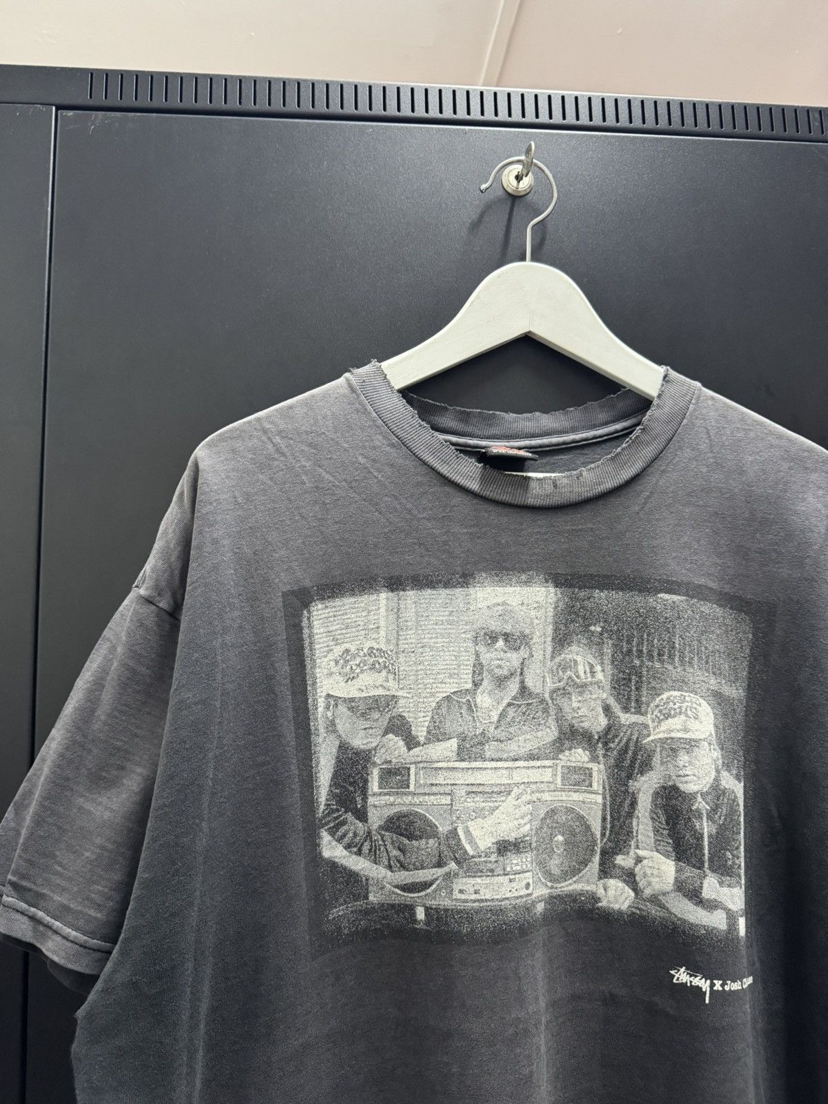 Stussy Vintage y2k Stussy x josh cheuse Faded Distressed Size US XL / EU 56 / 4 - 3 Thumbnail