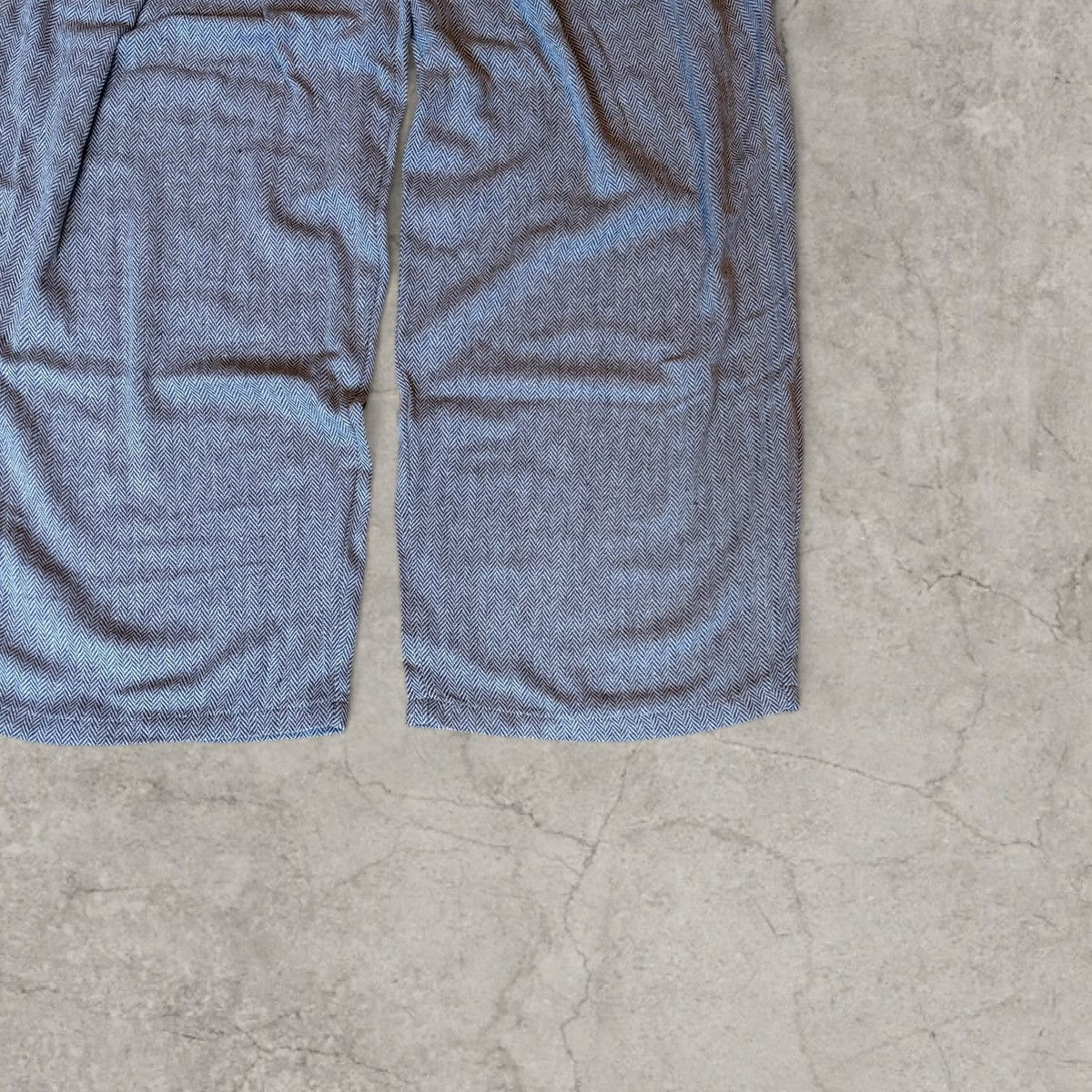 Japanese Brand Wide leg Japanese style trousers, brown herringbone. Size L Size US 34 / EU 50 - 5 Thumbnail