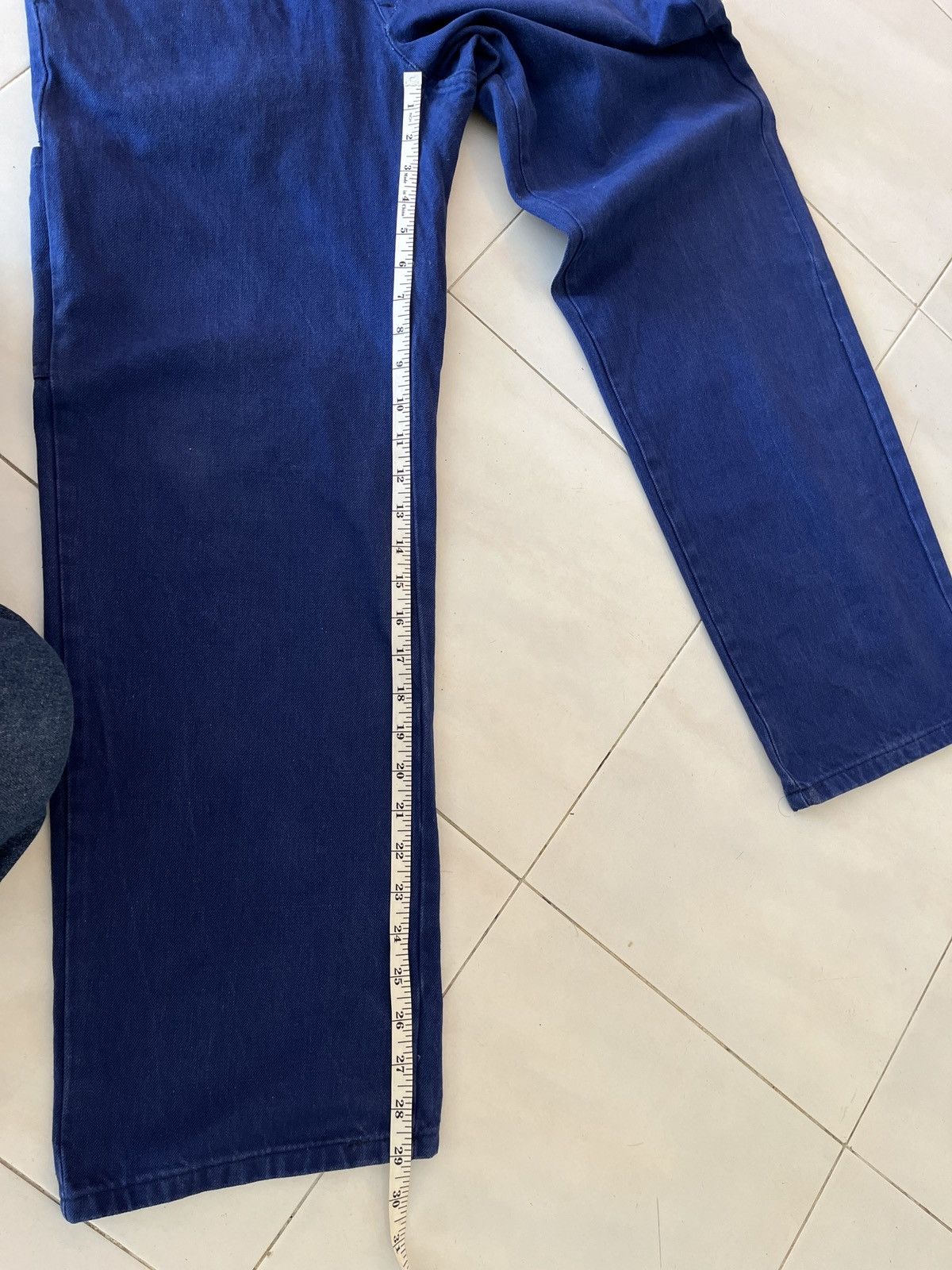Le Laboureur Vintage 70s / 80s French Work Pants Size US 41 - 14 Thumbnail