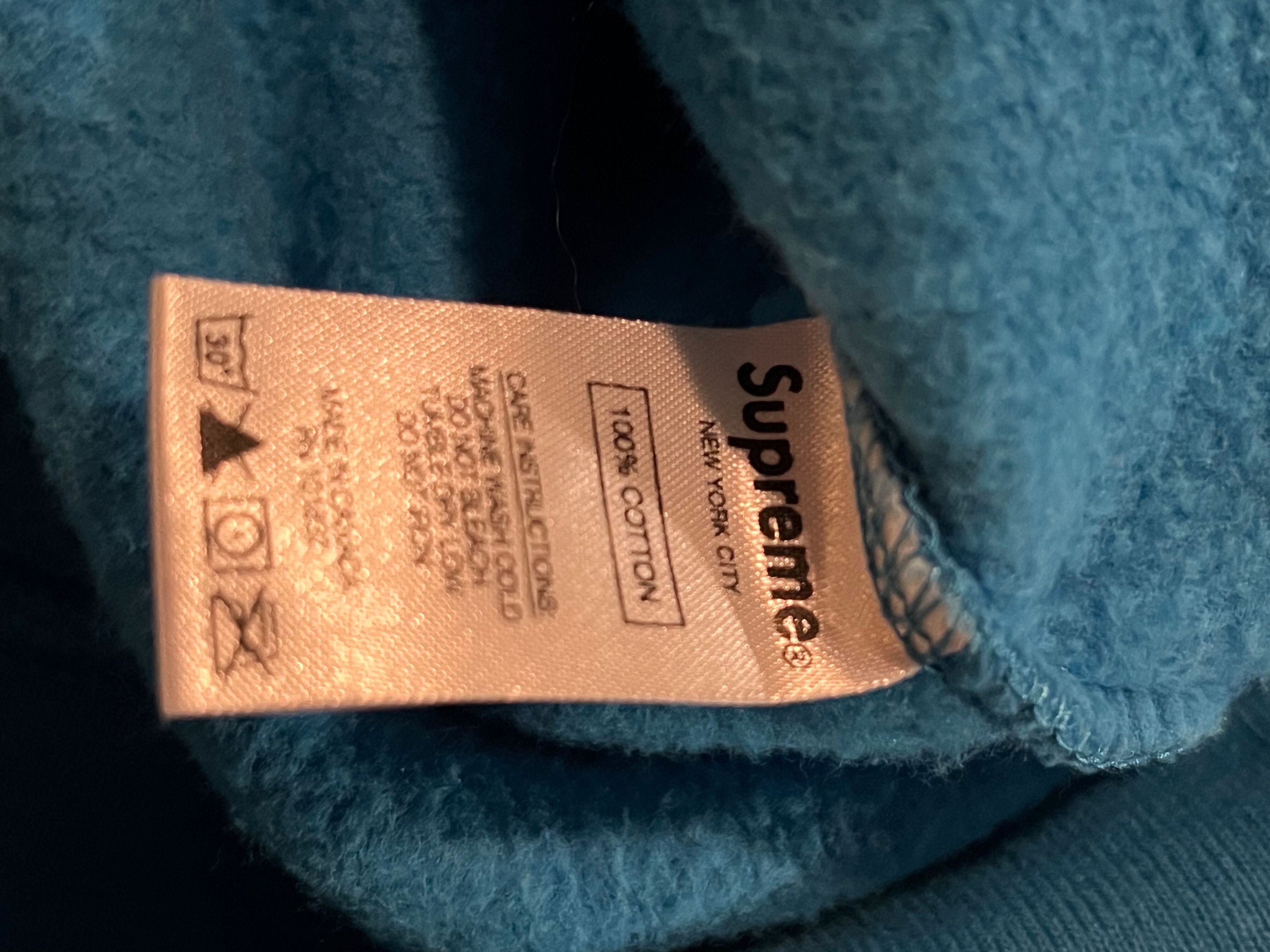 Supreme Supreme Blue Cat In The Hat Hoodie Sweatshirt Medium Size US M / EU 48-50 / 2 - 5 Thumbnail