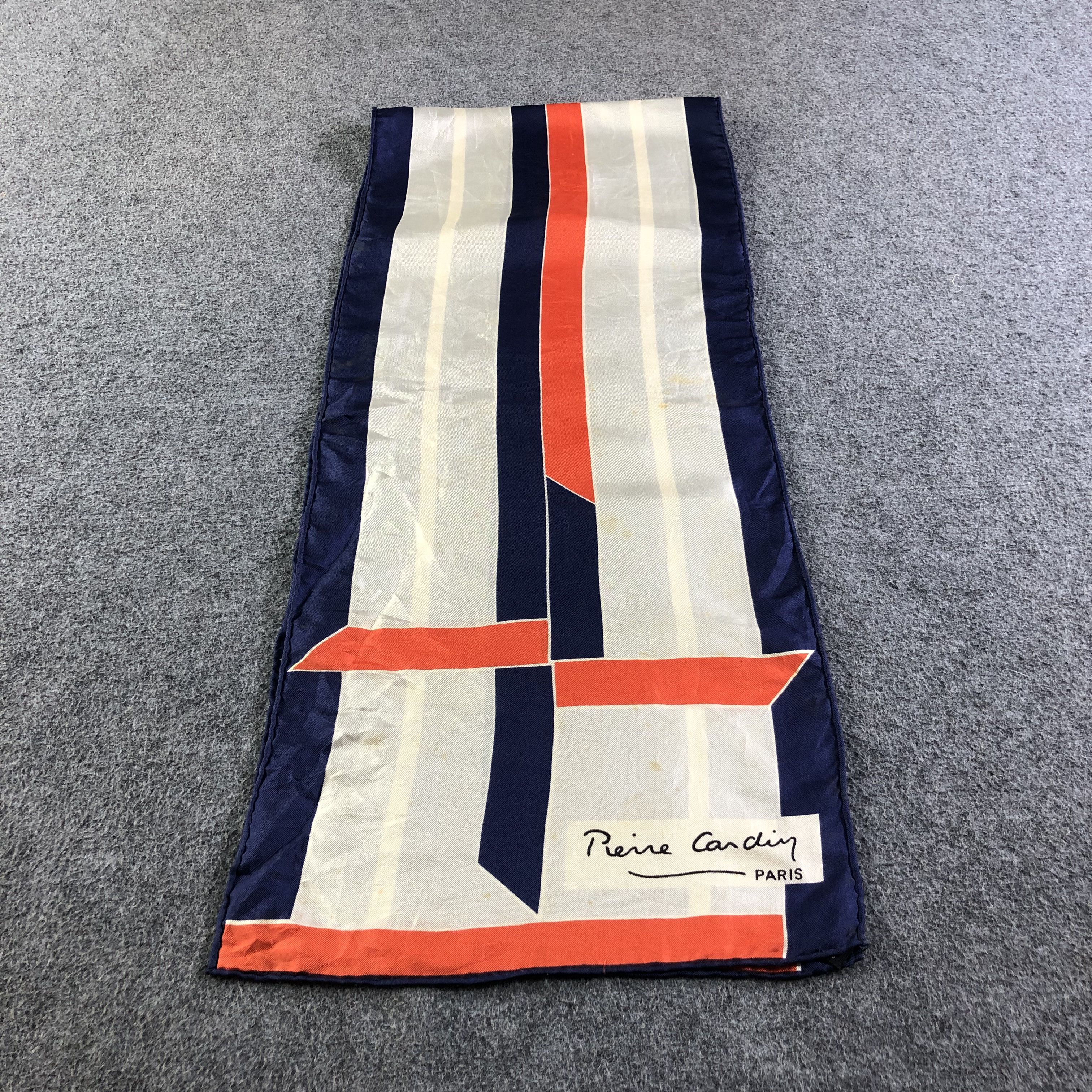 Pierre Cardin Pierre Cardin Silk Stole Silk Scarf M946 Size ONE SIZE - 2 Thumbnail