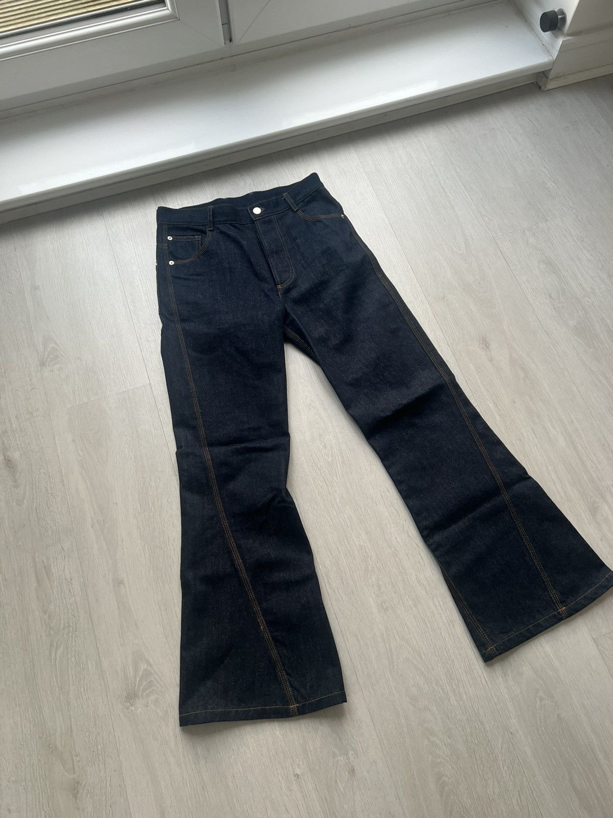 Other Ryo Takashima Twisted Cut Flared Jeans Size US 30 / EU 46 - 1 Thumbnail