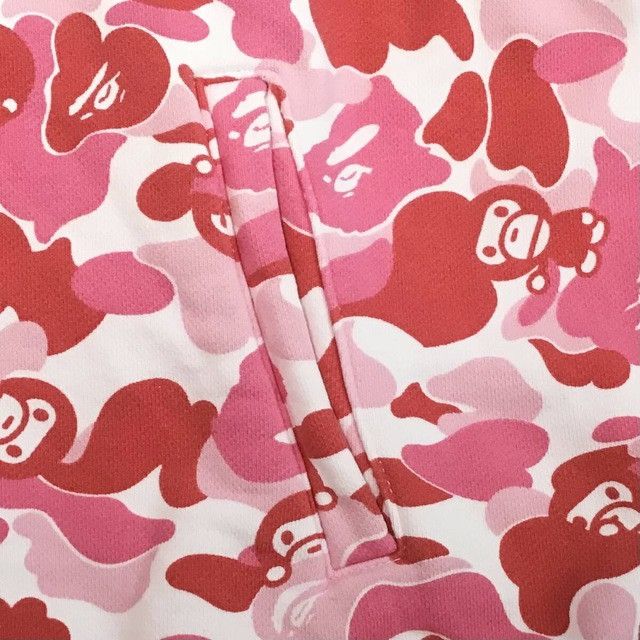 Bape × Nigo BAPE MILO ABC camo pink sweat varsity jacket a bathing ape Size US L / EU 52-54 / 3 - 6 Thumbnail