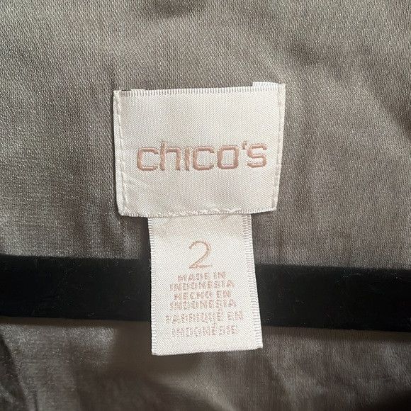 Chicos Chico's hidden half button polyester Lace Blouse Size 12 Size XL / US 12-14 / IT 48-50 - 5 Thumbnail