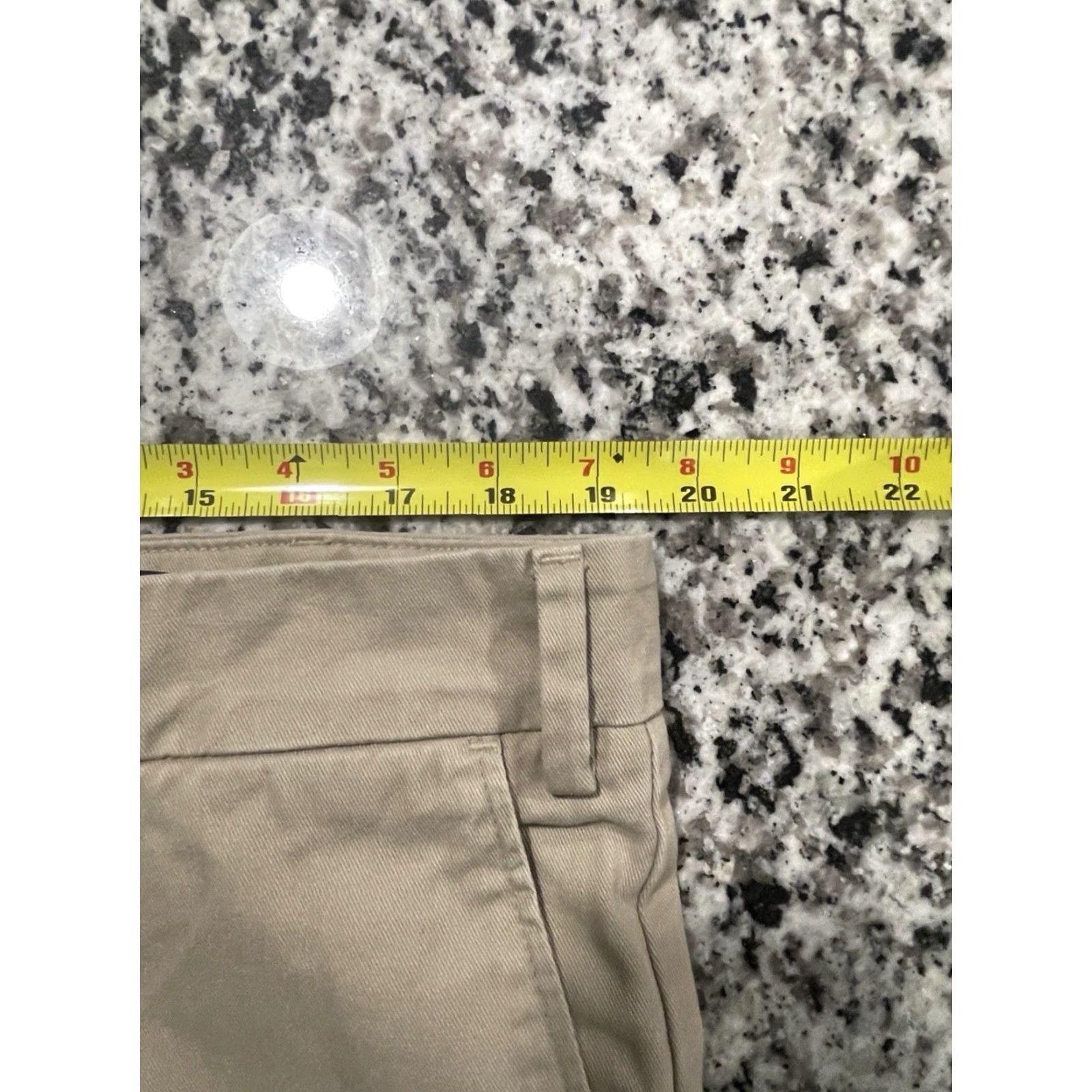 Penn VINTAGE Penn Bilt Khaki Pants Mens Sz 39x26.5 Casual Business Travel Beige Cotton Spandex Size US 38 / EU 54 - 2 Thumbnail
