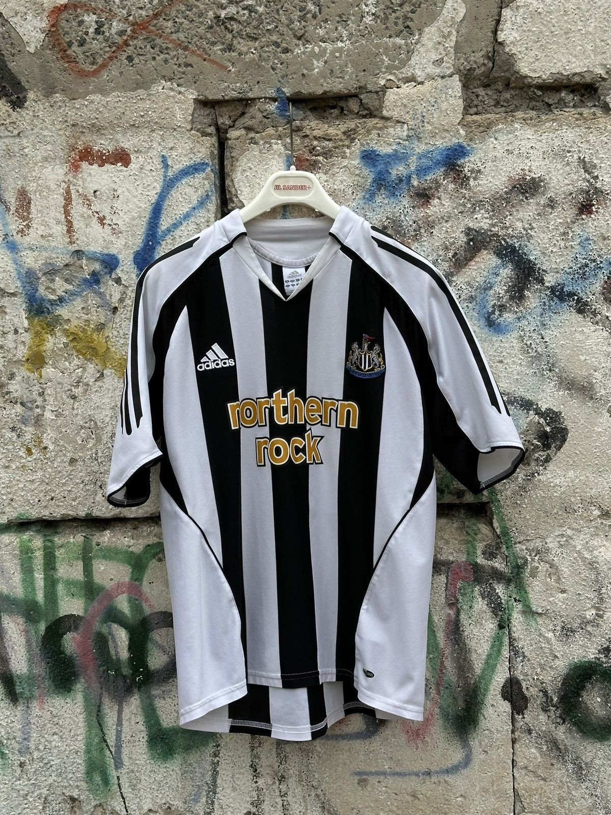 NEWCASTLE UNITED 2003 HOME FOOTBALL SHIRT SOCCER ADIDAS, image size:1200x1600