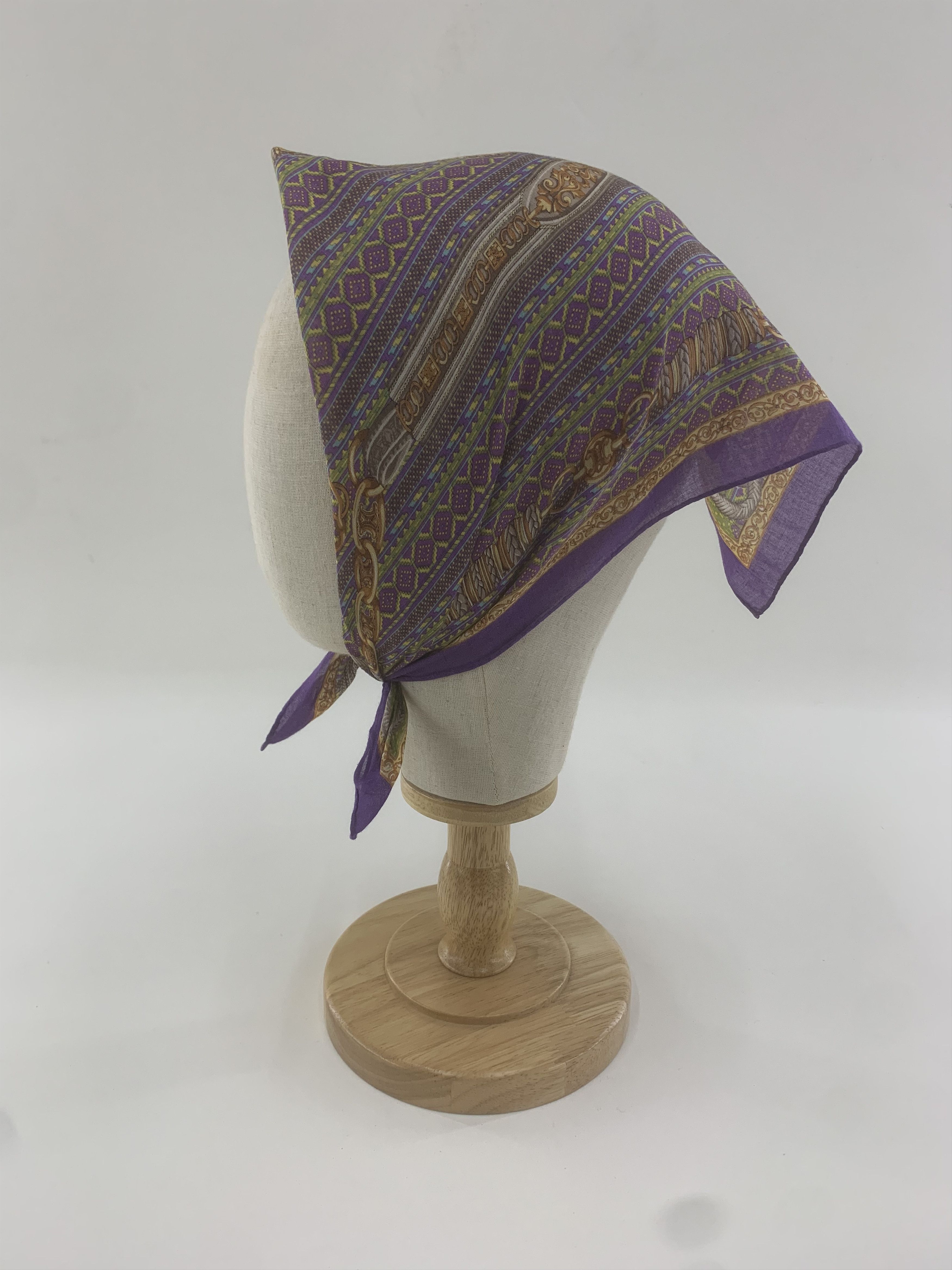 Celine Celine Handkerchief Bandana Neckerchief Square TB3492 Size ONE SIZE - 3 Thumbnail