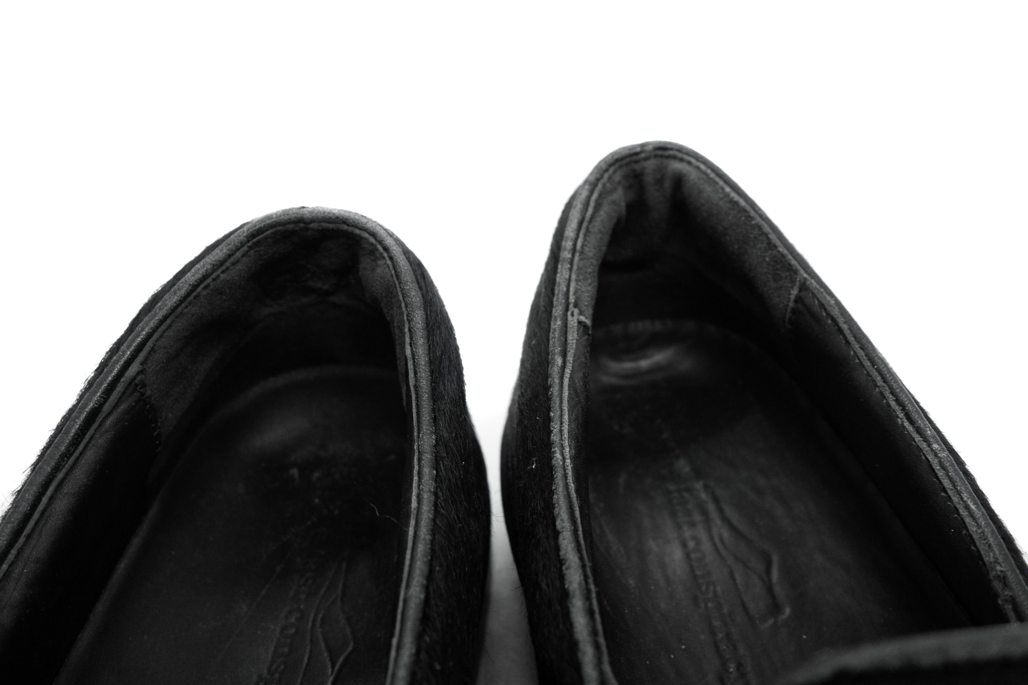 The Last Conspiracy Fuzzy Hair Slip Ons Size US 10 / IT 40 - 9 Thumbnail