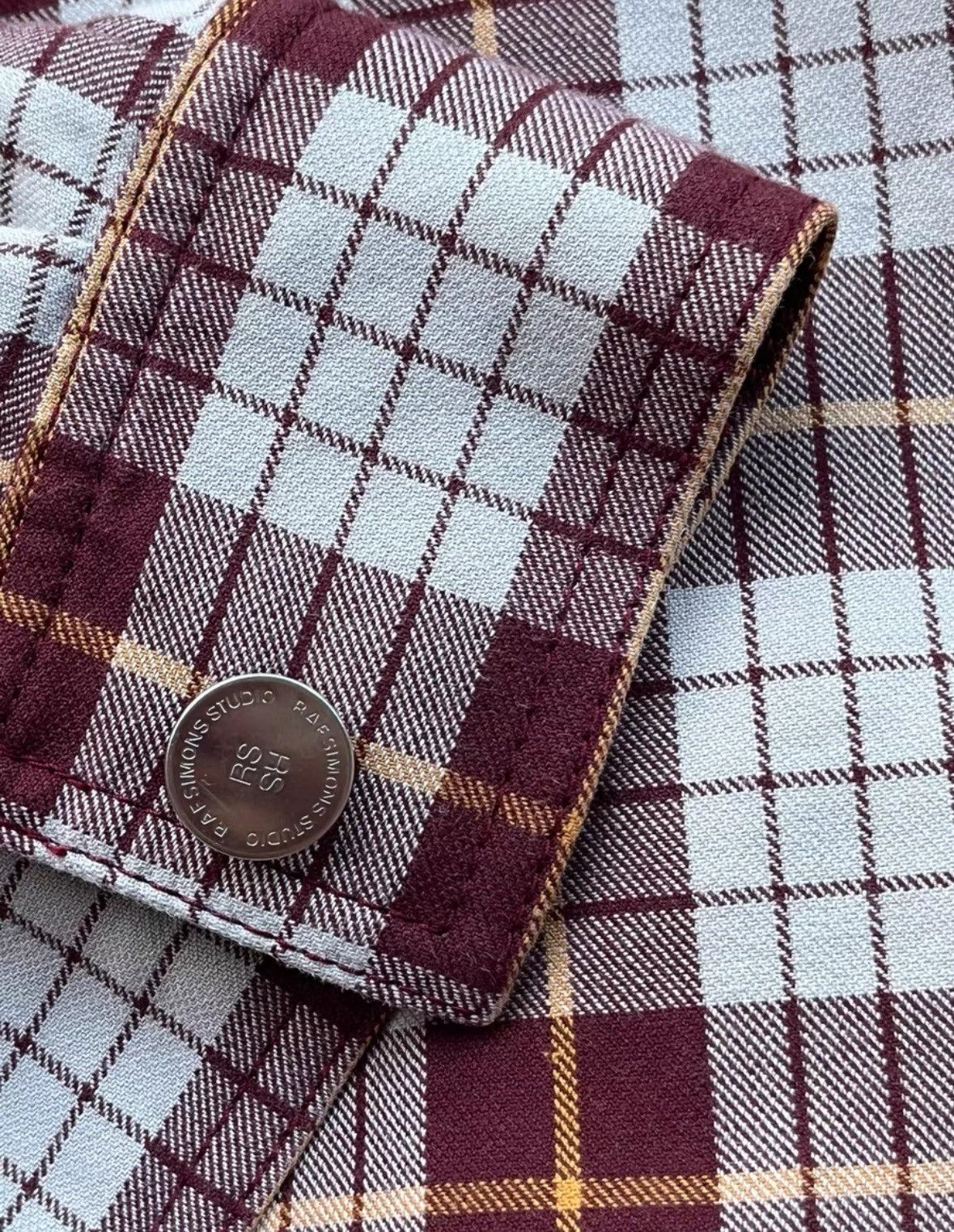 Raf Simons Raf Simons 18ss plaid label shirt 2412-Nextarrow Size US M / EU 48-50 / 2 - 3 Thumbnail
