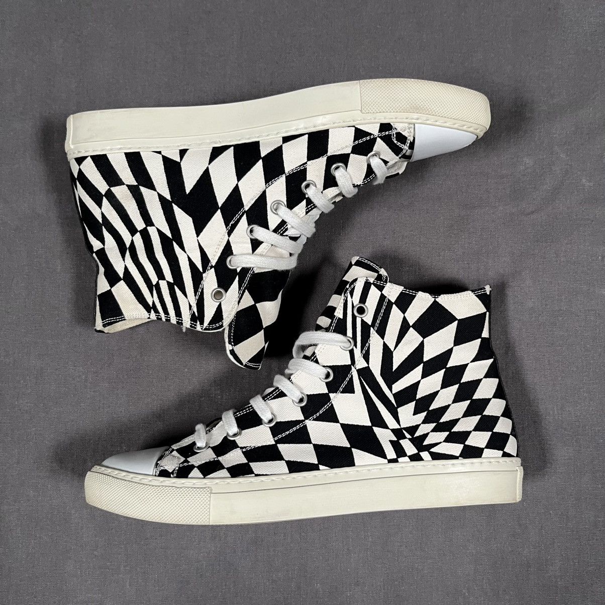 Gareth Pugh SS2007 Geometric canvas sneakers Size US 5.5 / EU 38 - 2 Thumbnail
