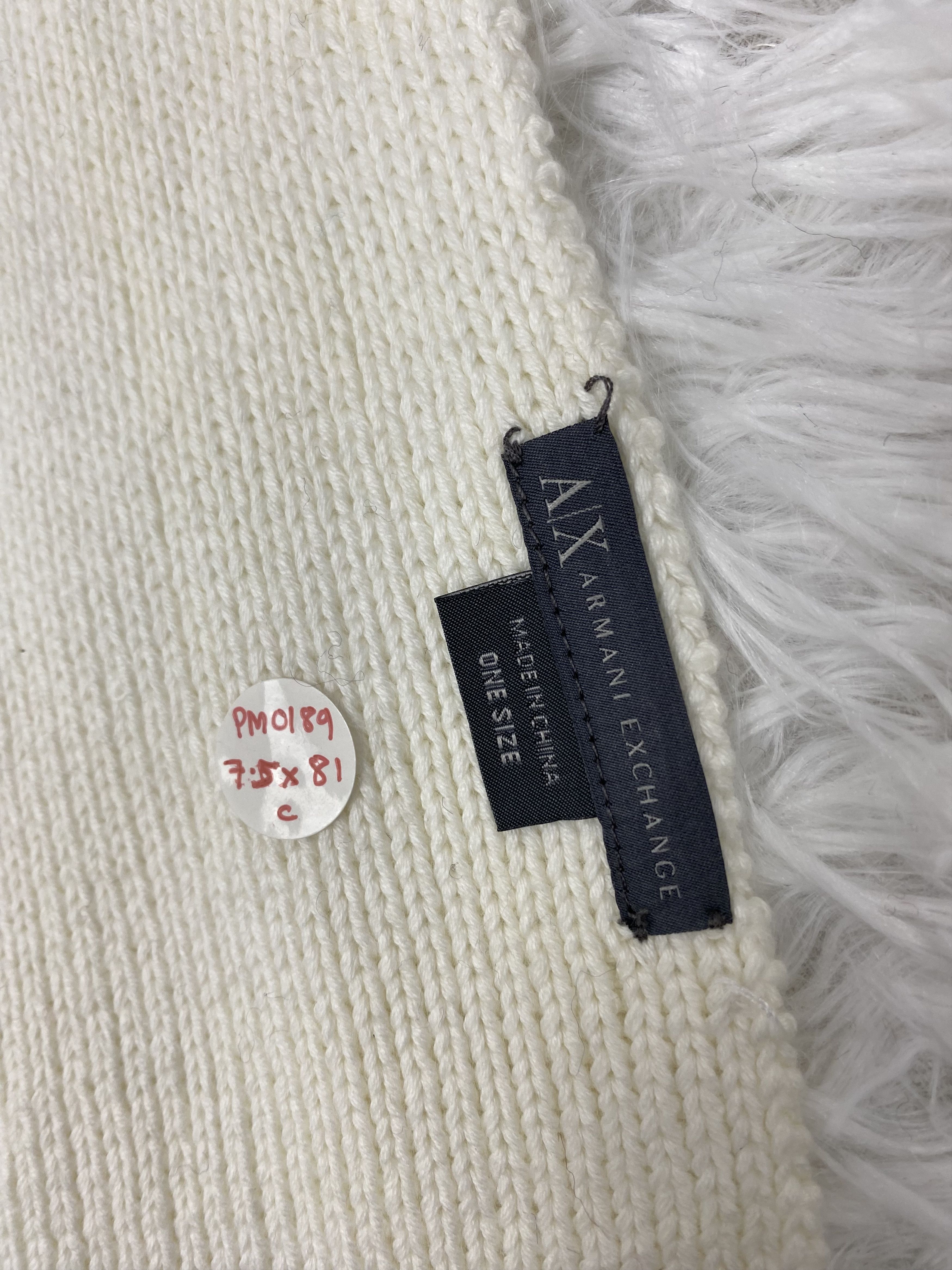 Armani Exchange × Vintage Vintage Armani Exchange Scarf / Muffler Neckwear PM0188 Size ONE SIZE - 4 Thumbnail