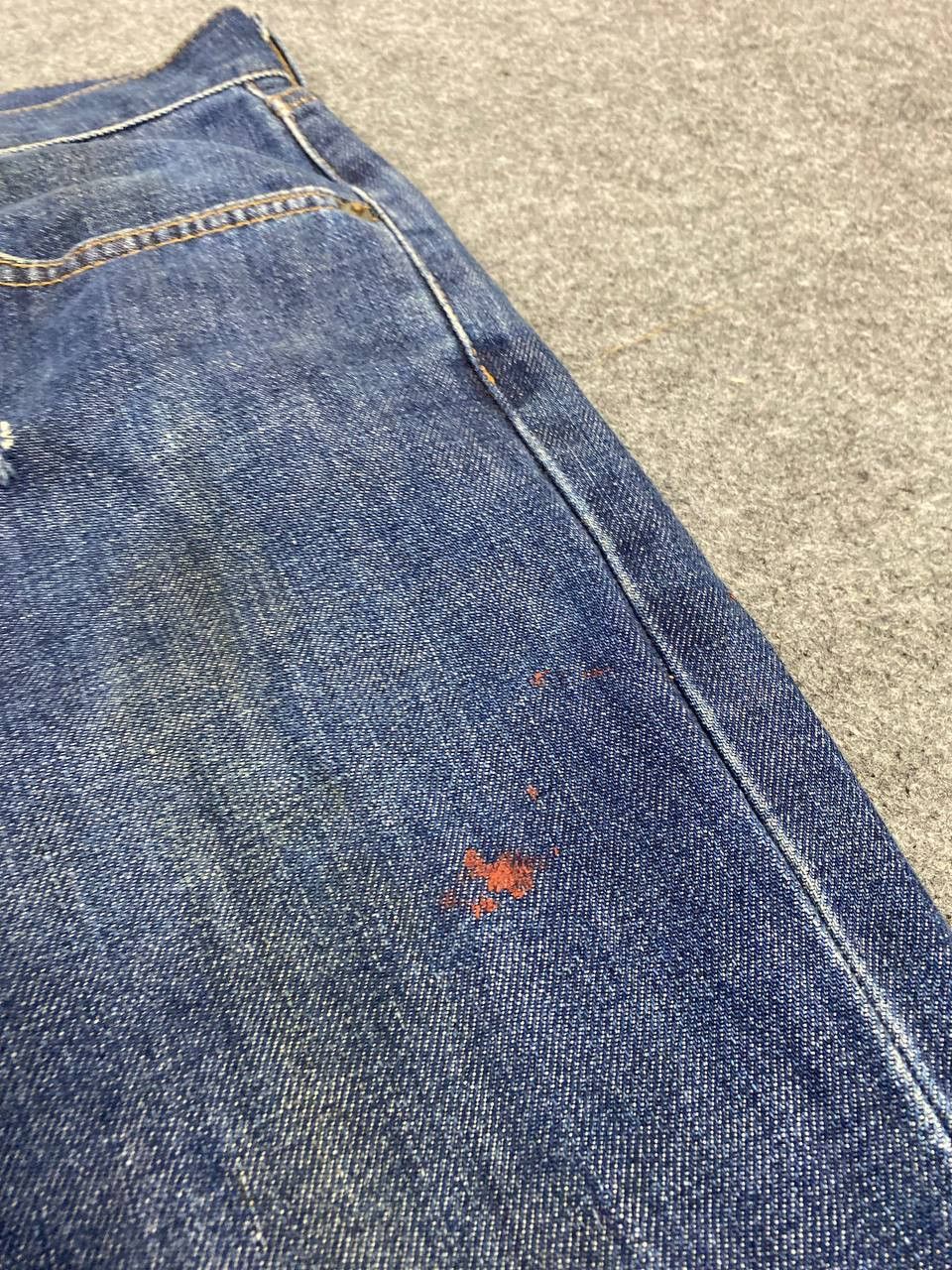 Edwin vintage edwin 503z distressed denim nice design Size US 31 - 10 Thumbnail