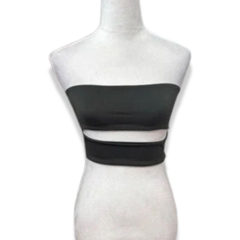 Realtree Realtree Bandeau Top Strapless Cutout Black Women's XS NWOT Size XS / US 0-2 / IT 36-38 - 1 Thumbnail
