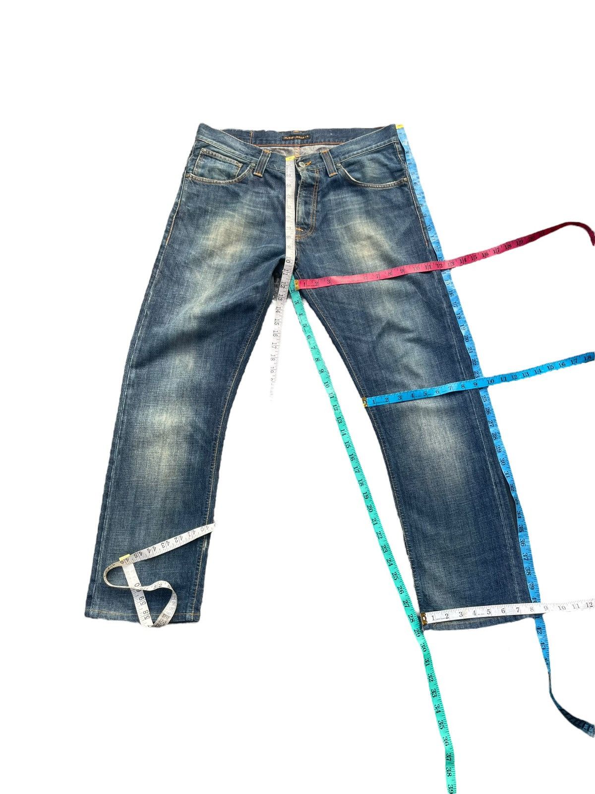 Nudie Jeans Vintage Nudie Even Steven Denim Size US 35 - 23 Thumbnail