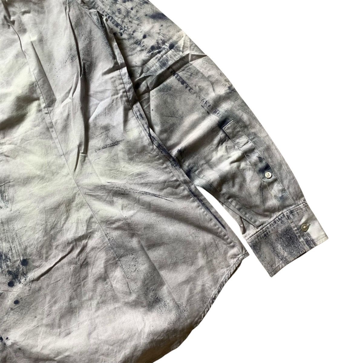 Alexander McQueen Alexander Mqueen Abstrach Pattern Shirt Button Up Pin Size US M / EU 48-50 / 2 - 9 Thumbnail