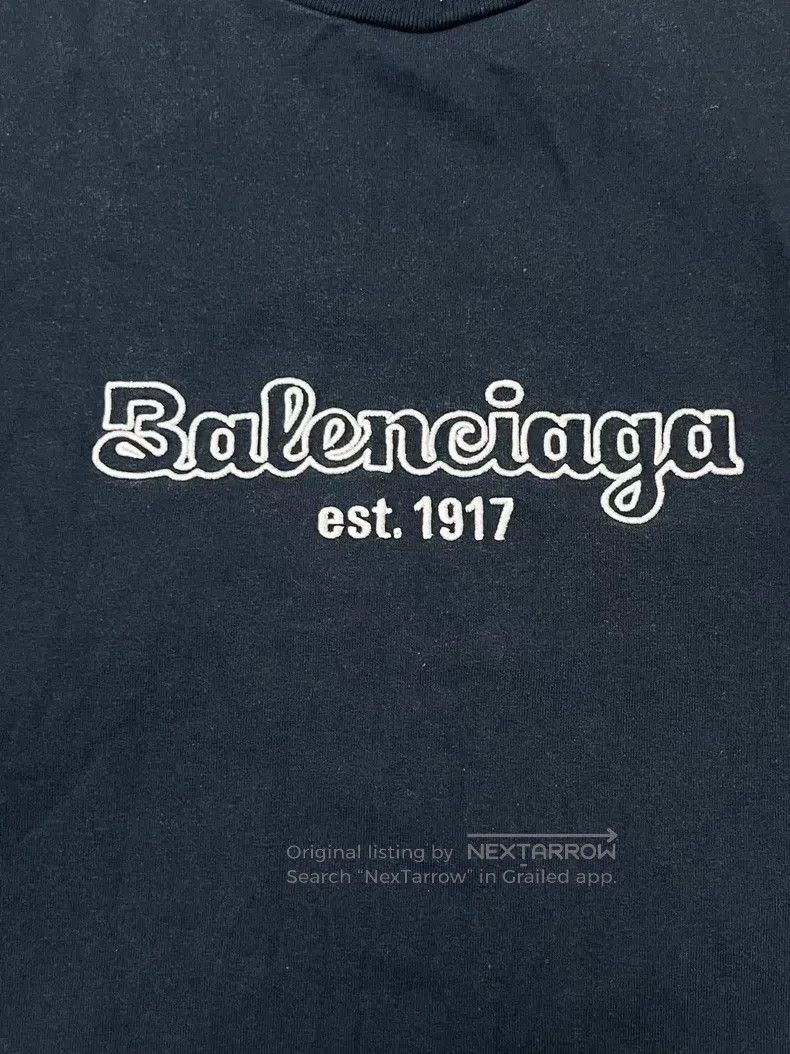 Balenciaga Balenciaga Solid color logo printed casual short-sleeve T- Size US M / EU 48-50 / 2 - 4 Thumbnail