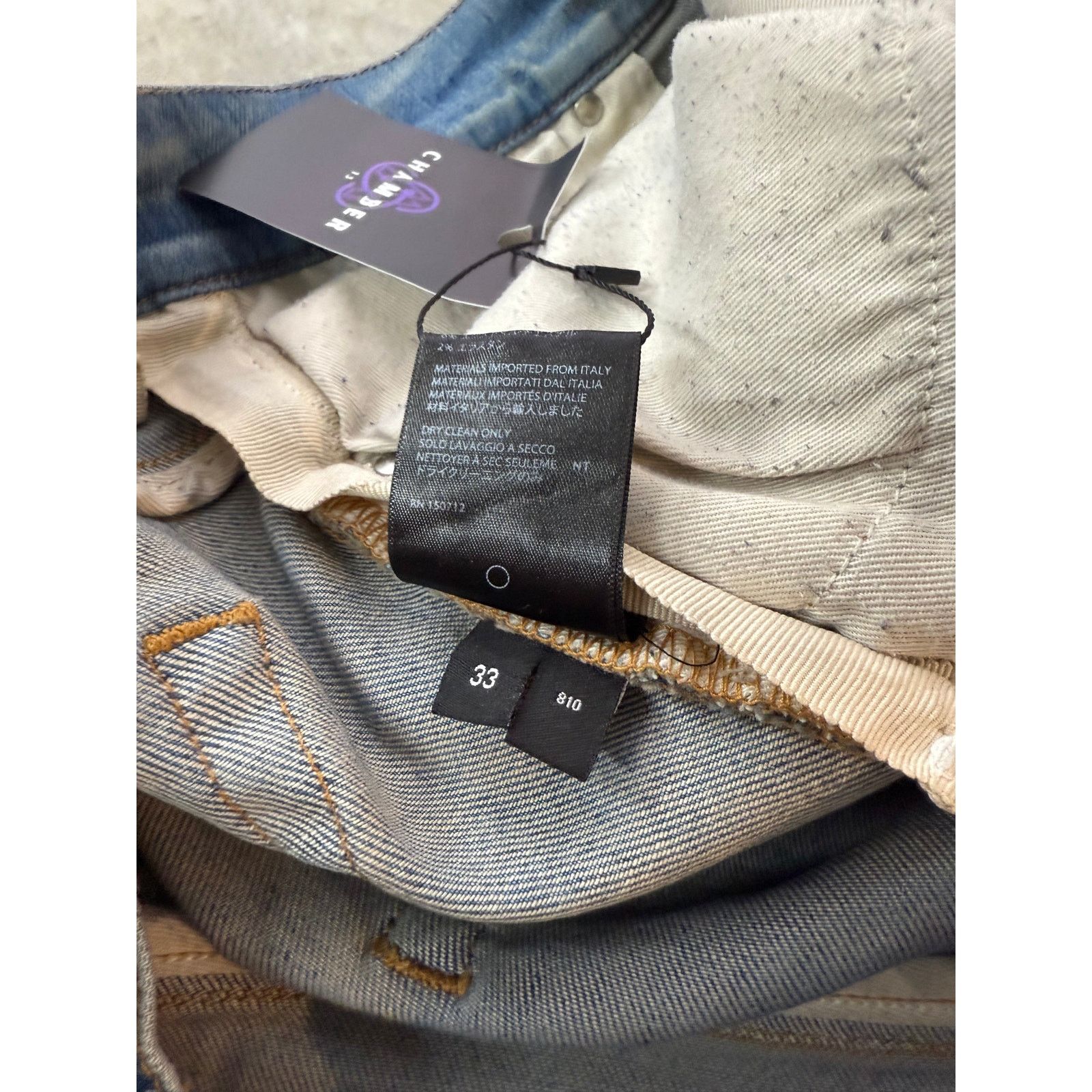 Amiri Amiri Vintage Wash Blue Jeans Size US 33 - 4 Thumbnail