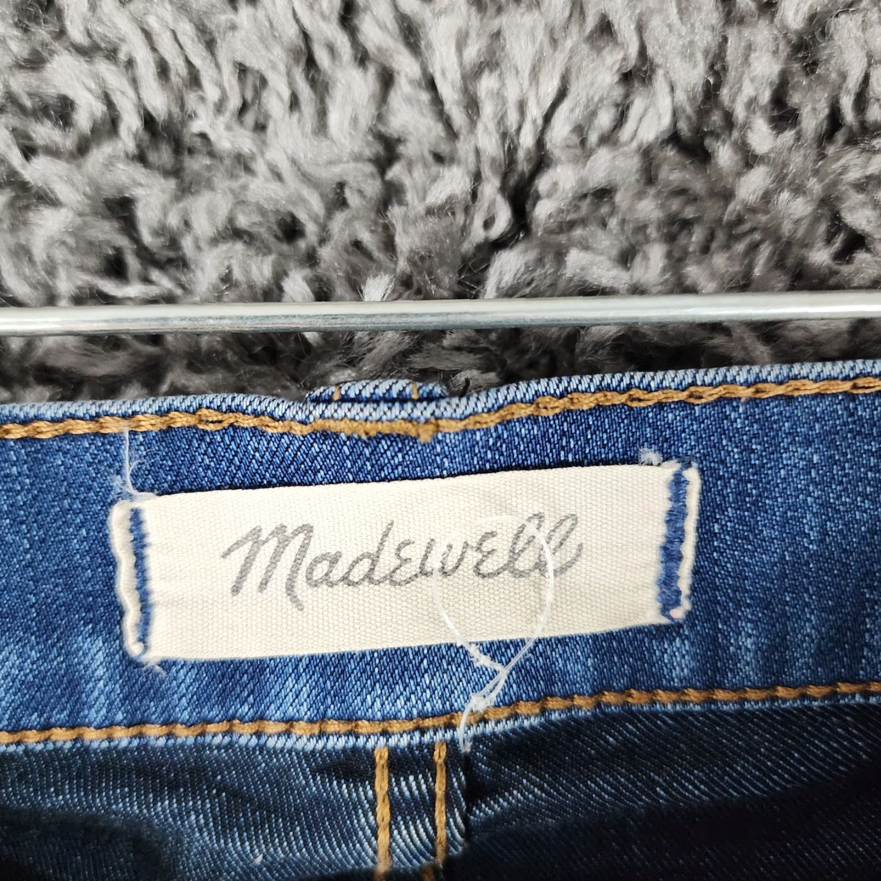 Madewell Madewell Womens Roadtripper Skinny Blue Jeans Size 24 Size 42" / US 20 - 3 Thumbnail