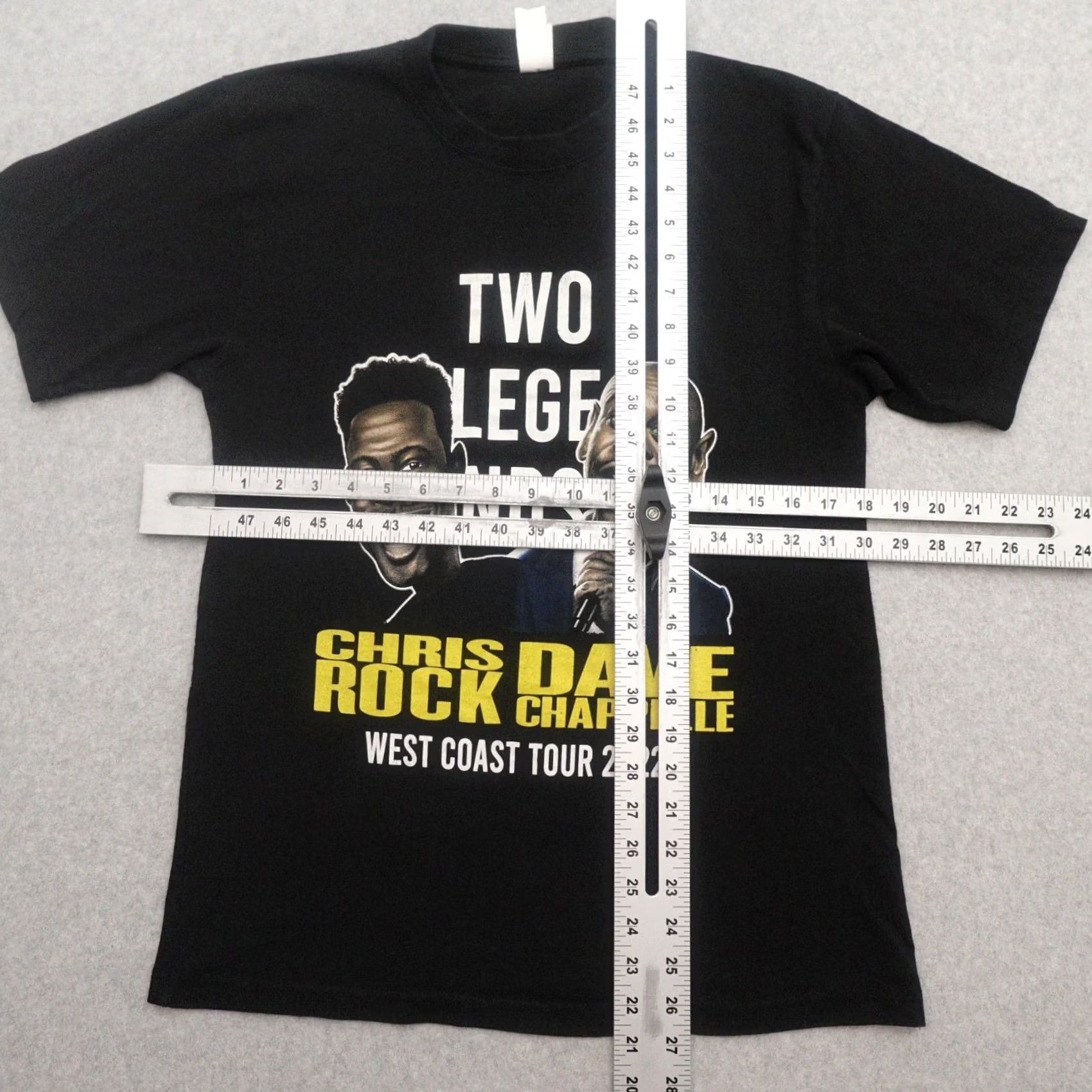 Vintage Chris Rock Dave Chappelle Legends Comedy Tour T-Shirt Medium Size US M / EU 48-50 / 2 - 3 Thumbnail
