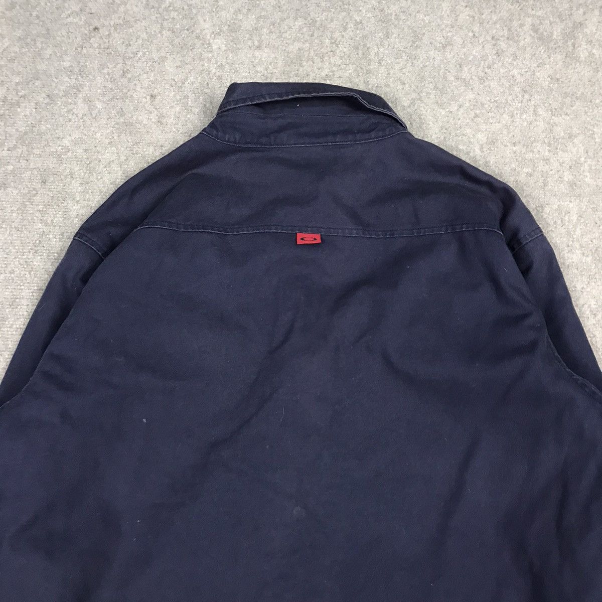 Japanese Brand × Oakley OAKLEY BUTTON INDIGO STYLE JACKET Size US L / EU 52-54 / 3 - 7 Thumbnail