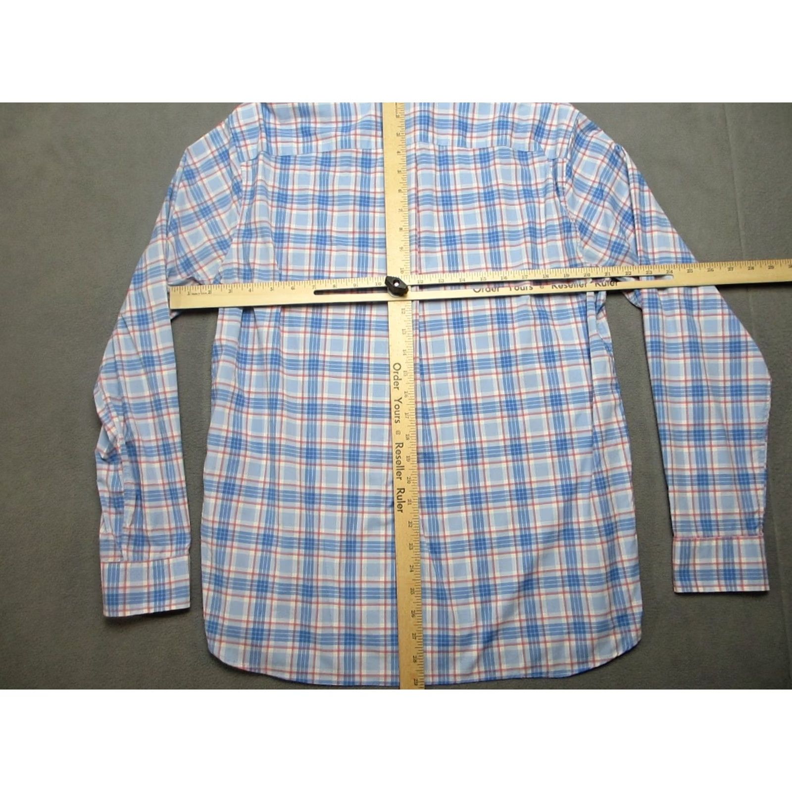 Vineyard Vines Vineyard Vines Shirt Mens Medium Blue Plaid One The Performance Nylon Button Up Size US M / EU 48-50 / 2 - 6 Thumbnail