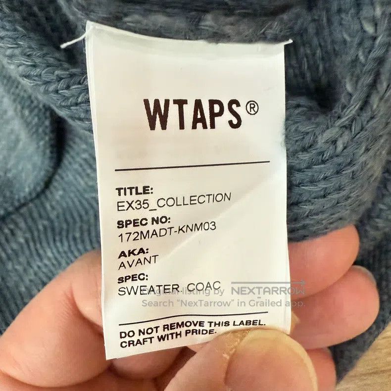 Wtaps Wtaps knitwear Size US S / EU 44-46 / 1 - 6 Thumbnail