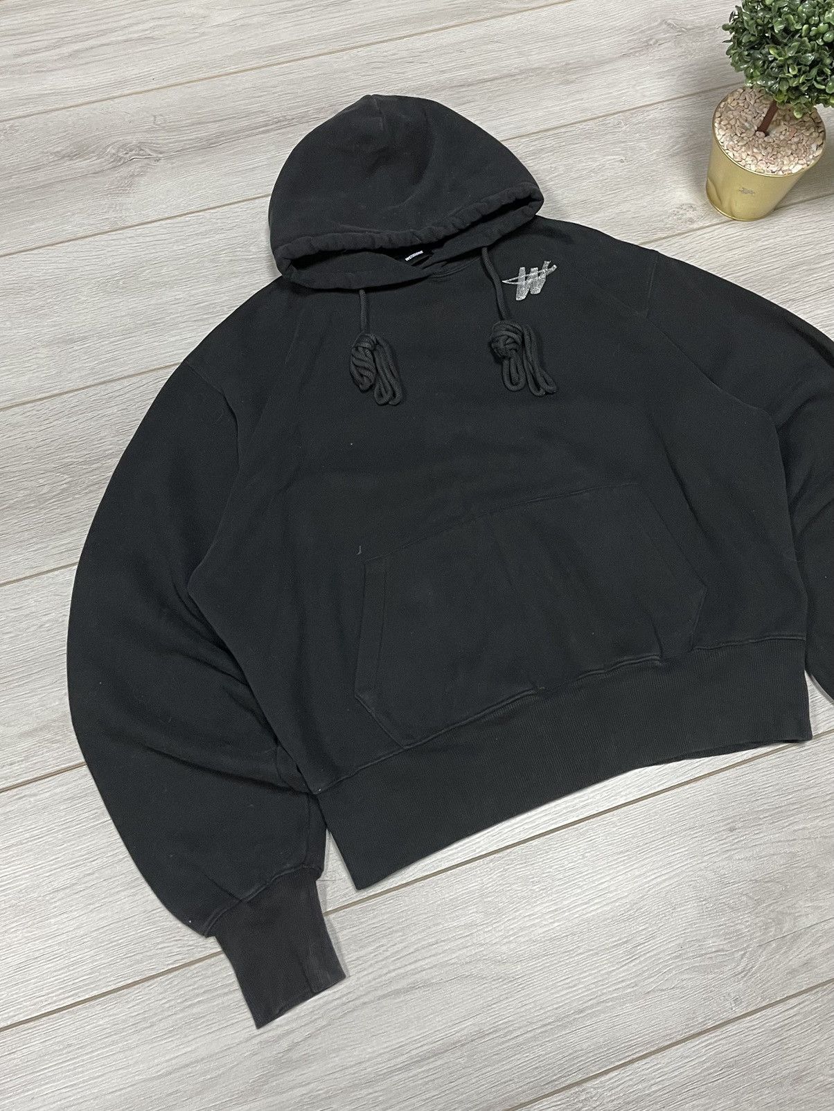 WE11DONE We11Done WD logo Oversized Korea Hoodie Size US S / EU 44-46 / 1 - 3 Thumbnail