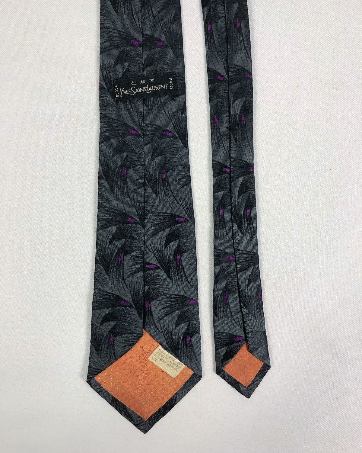 Yves Saint Laurent Rare Vintage Yves Saint Laurent YSL Silk Tie Size ONE SIZE - 4 Thumbnail