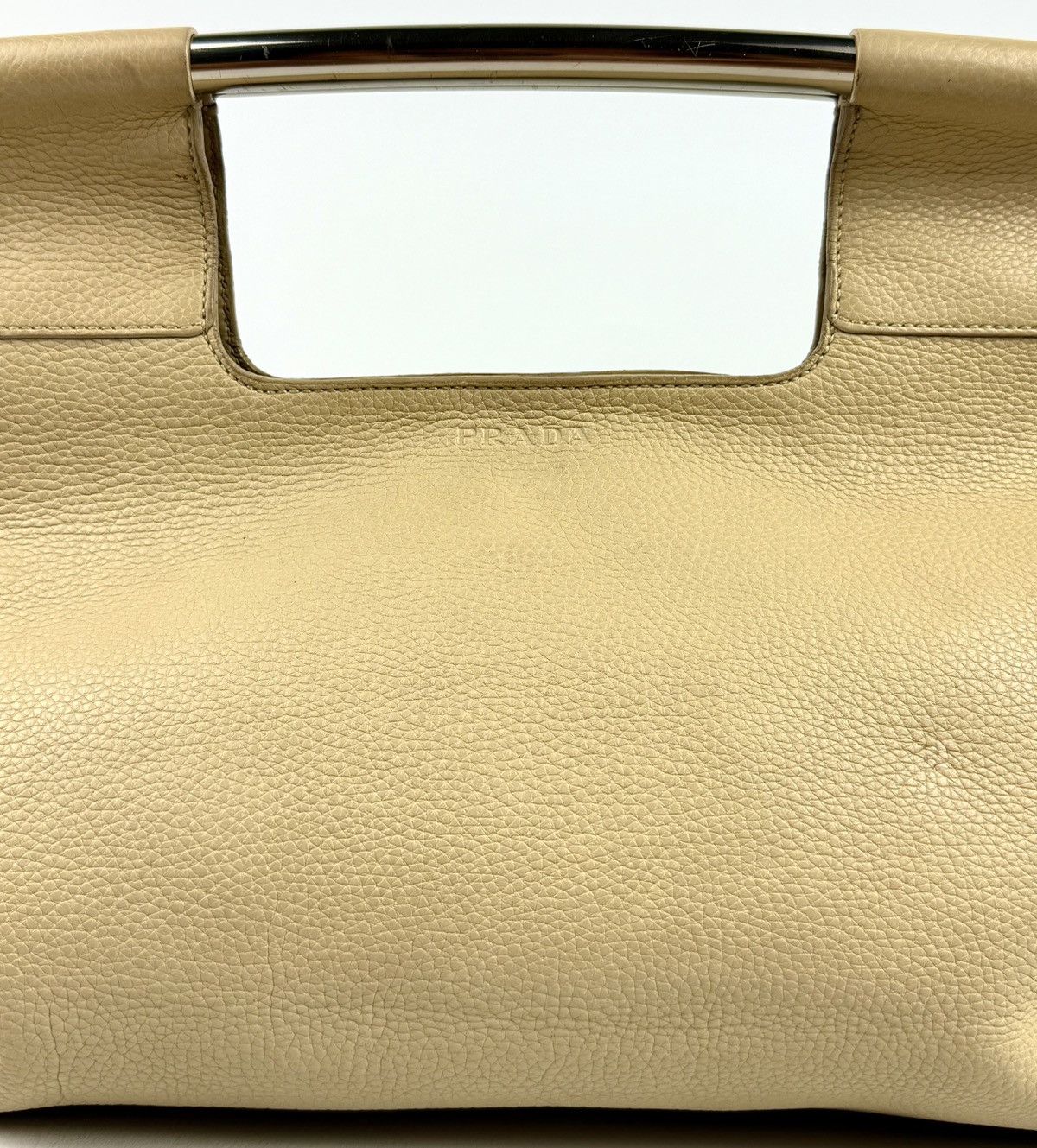 Prada Prada - Miuccia - SS/03 - Metal Handle Bar - Large Tote Size ONE SIZE - 7 Thumbnail
