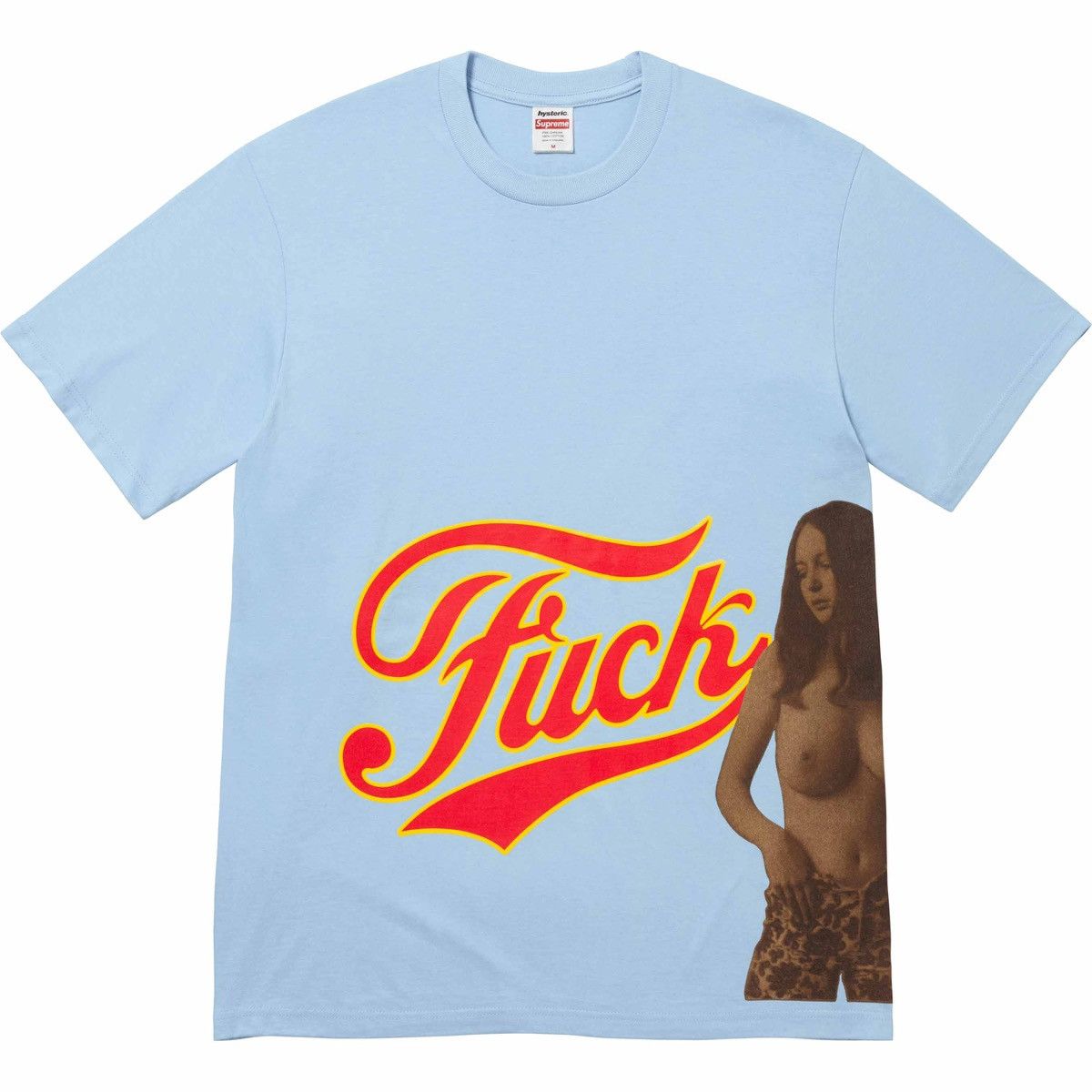 Hysteric Glamour × Supreme Supreme x Hysteric Glamour Fuck Tee 