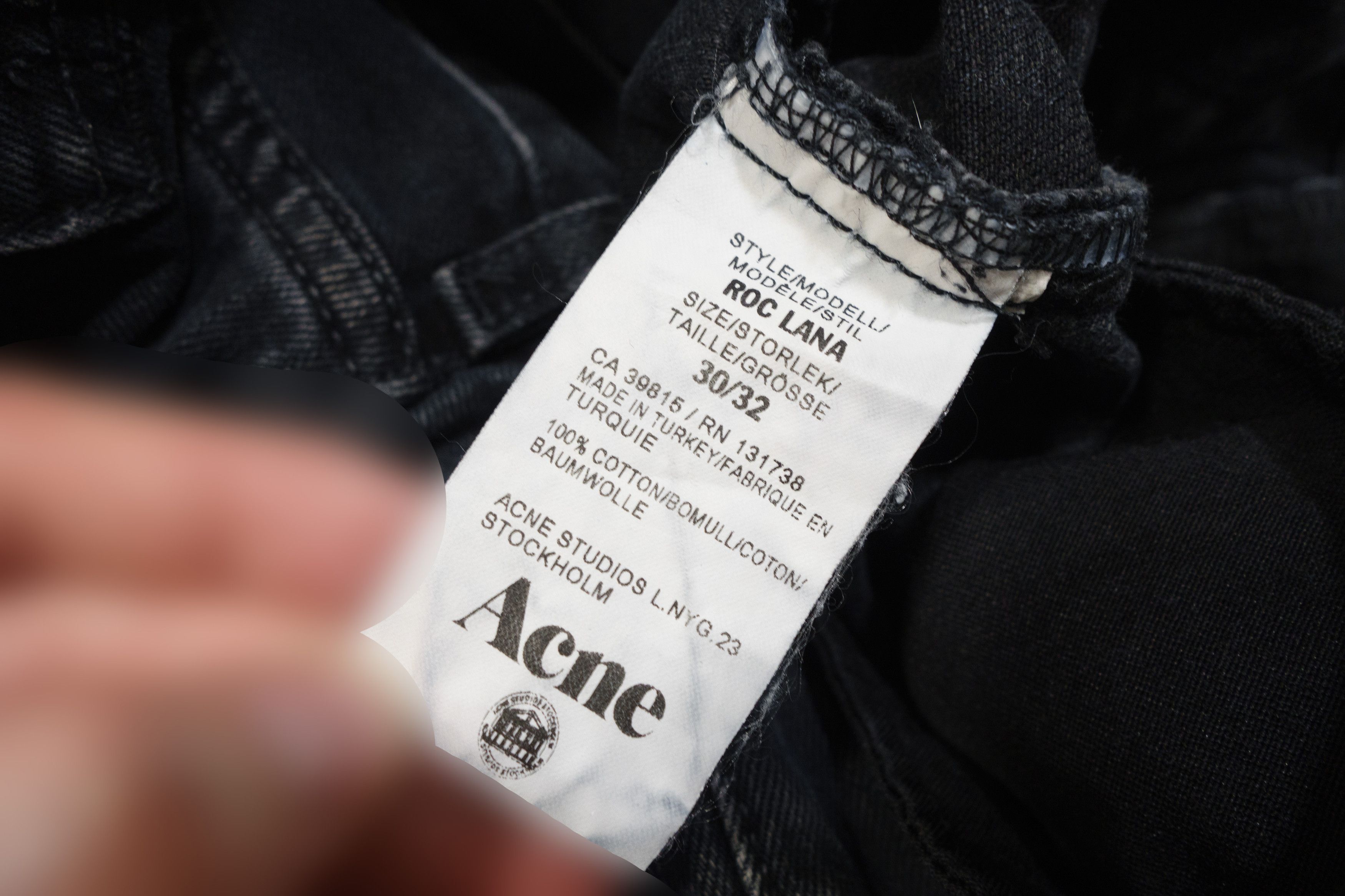 Acne Studios Roc Lana Washed Jeans Size US 30 / EU 46 - 8 Thumbnail