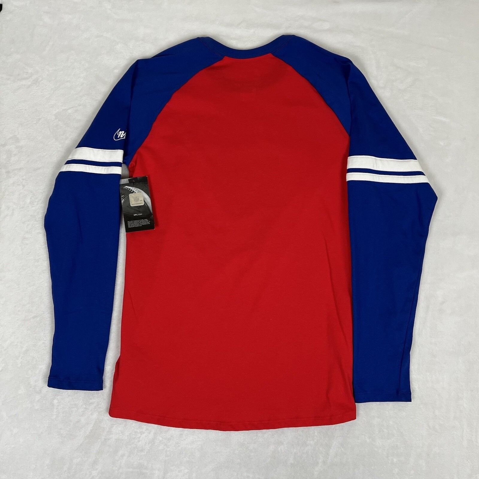 Nike New England Patriots Raglan Shirt Size S Retro Logo Nike Dri Size US S / EU 44-46 / 1 - 8 Thumbnail