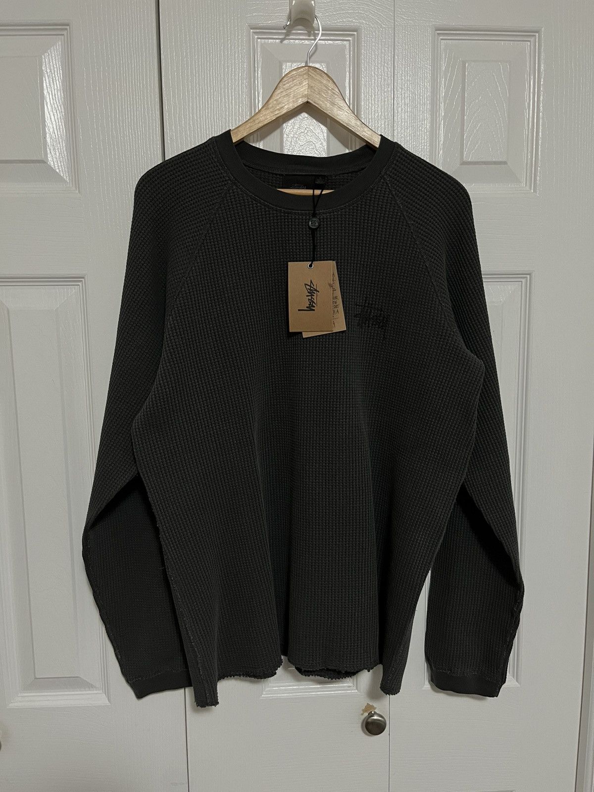 Stussy Stussy Washed Raglan Thermal Size US L / EU 52-54 / 3 - 2 Thumbnail