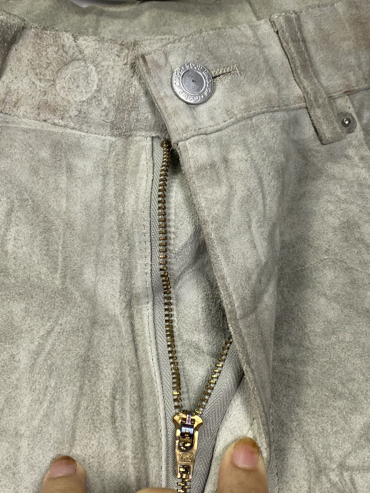 Good Enough Vintage Good Enough Finesse Denime Genuine Cow Skin Size US 32 / EU 48 - 10 Thumbnail